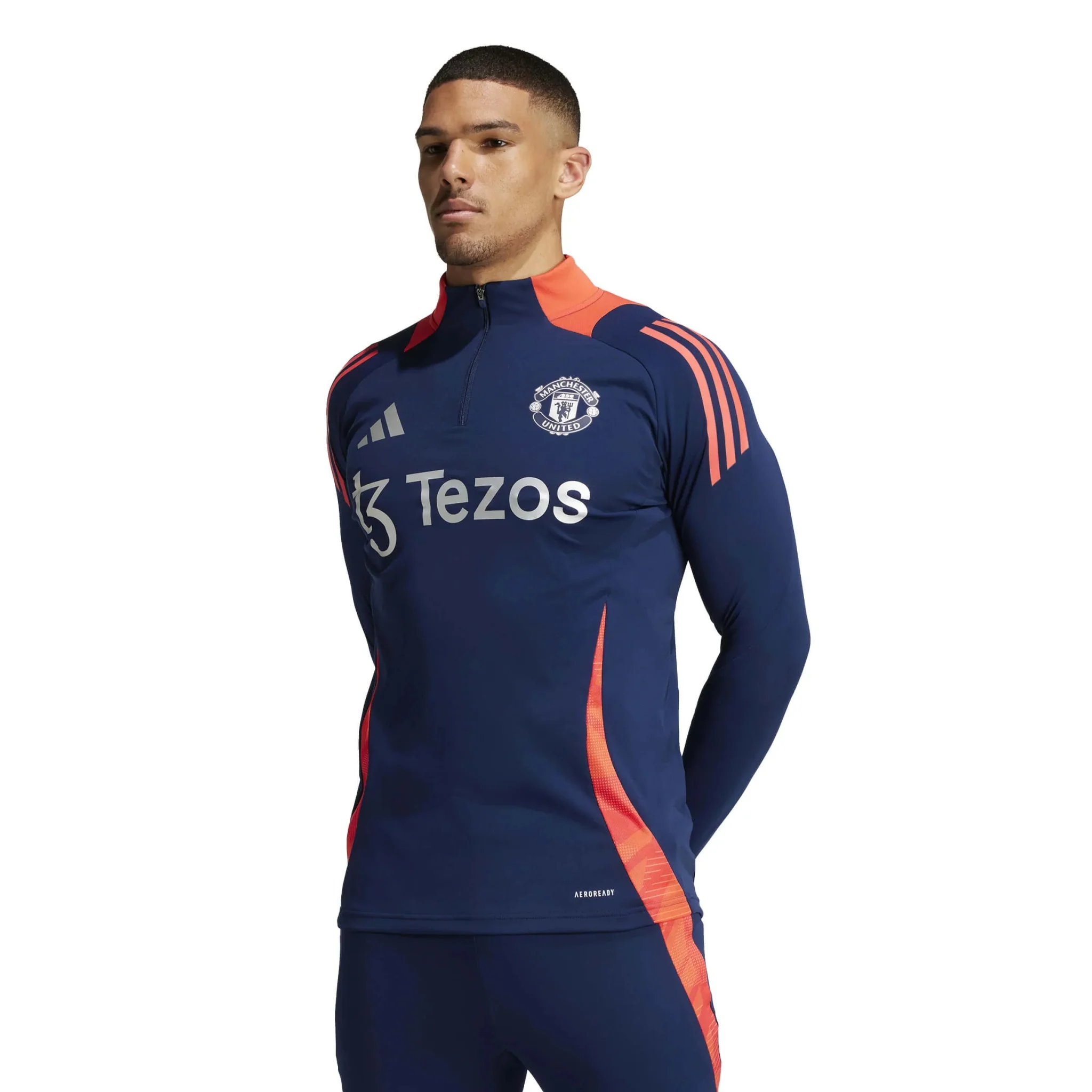 adidas 2024-25 Manchester United Men's Training Top - Image 2