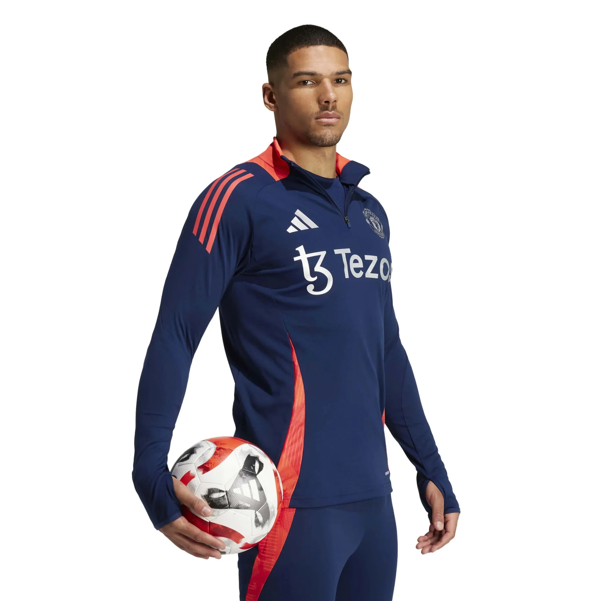 adidas 2024-25 Manchester United Men's Training Top - Image 3