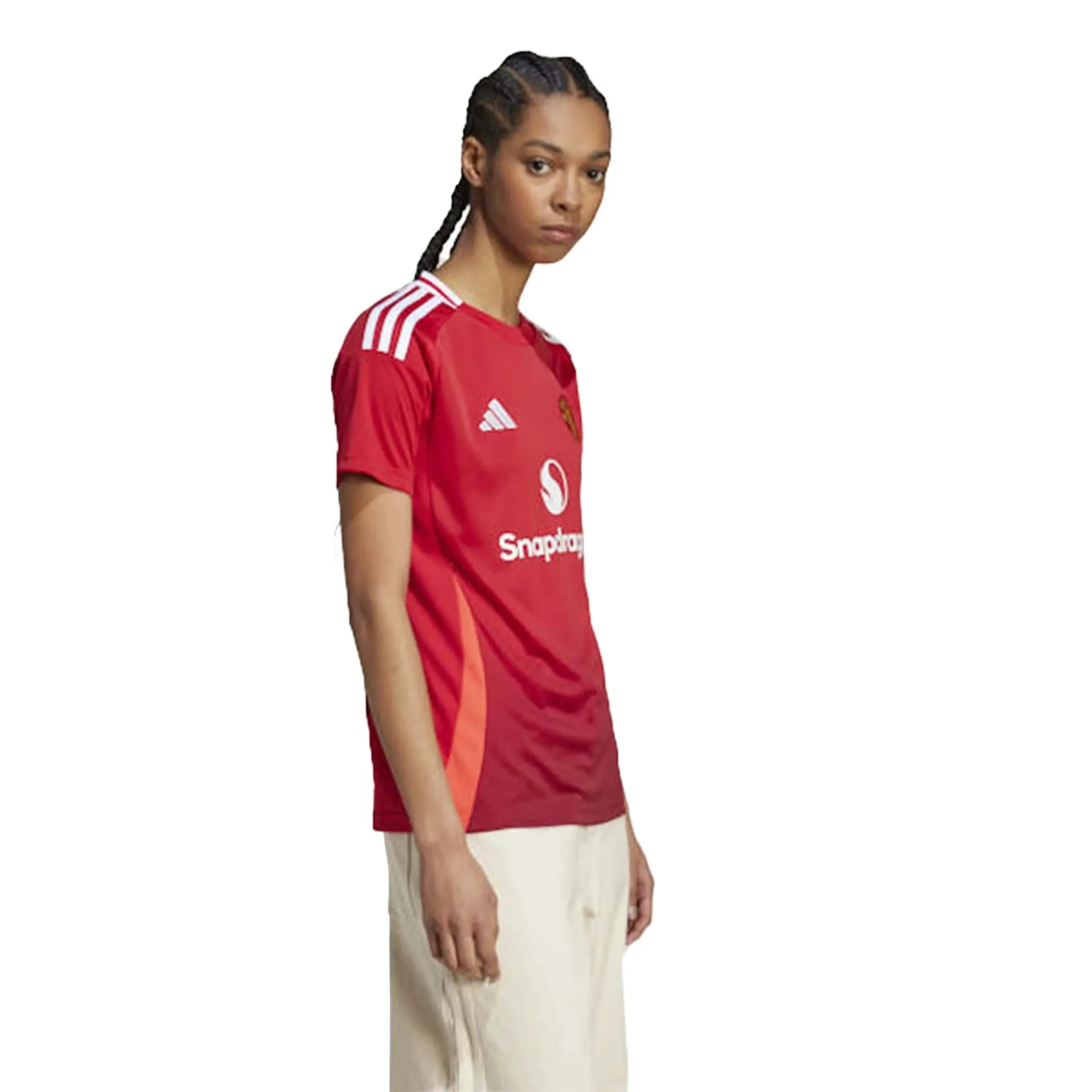 adidas 2024-25 Manchester United Women's Stadium Home Jersey - Image 4