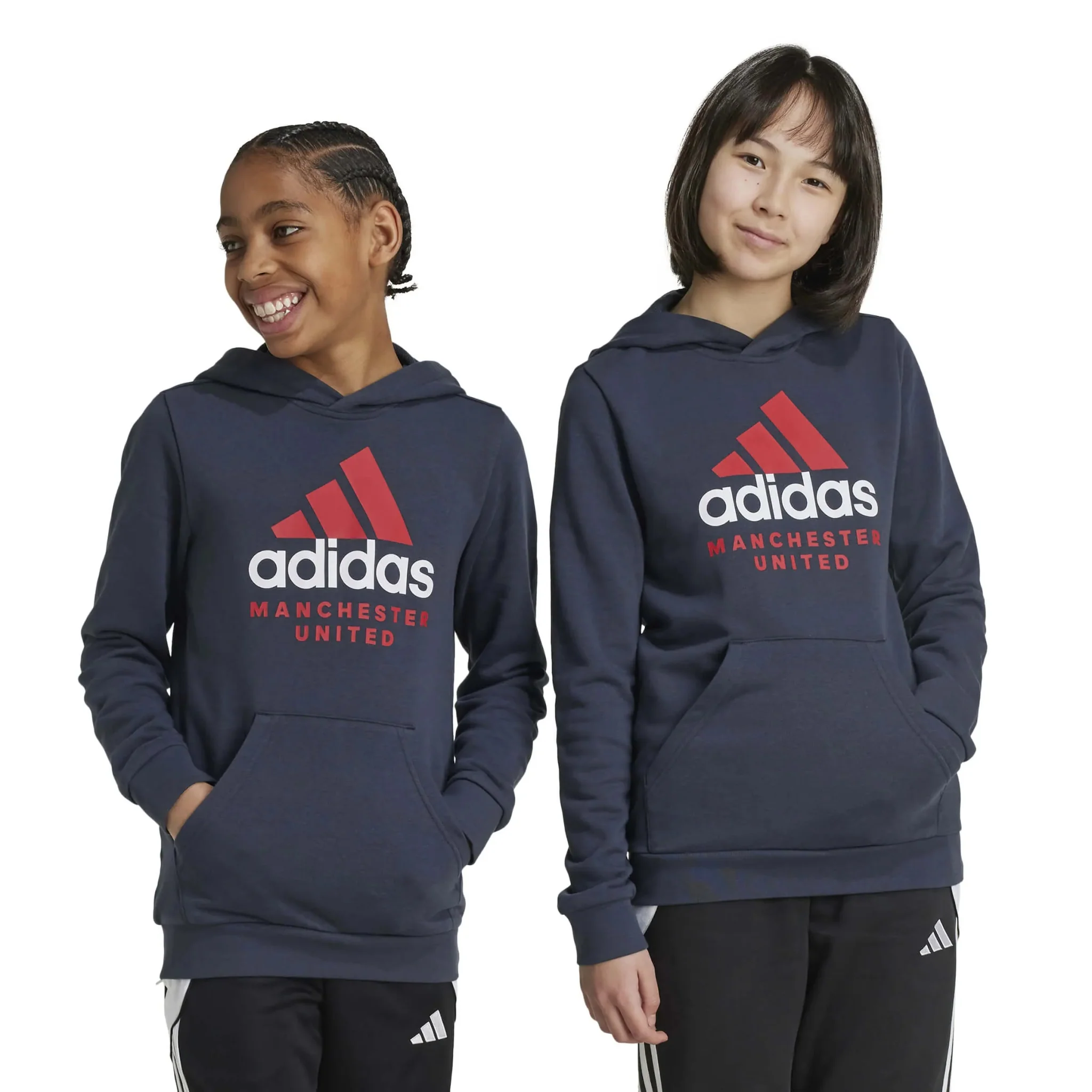 adidas 2024-25 Manchester United Youth Hoodie - Image 4
