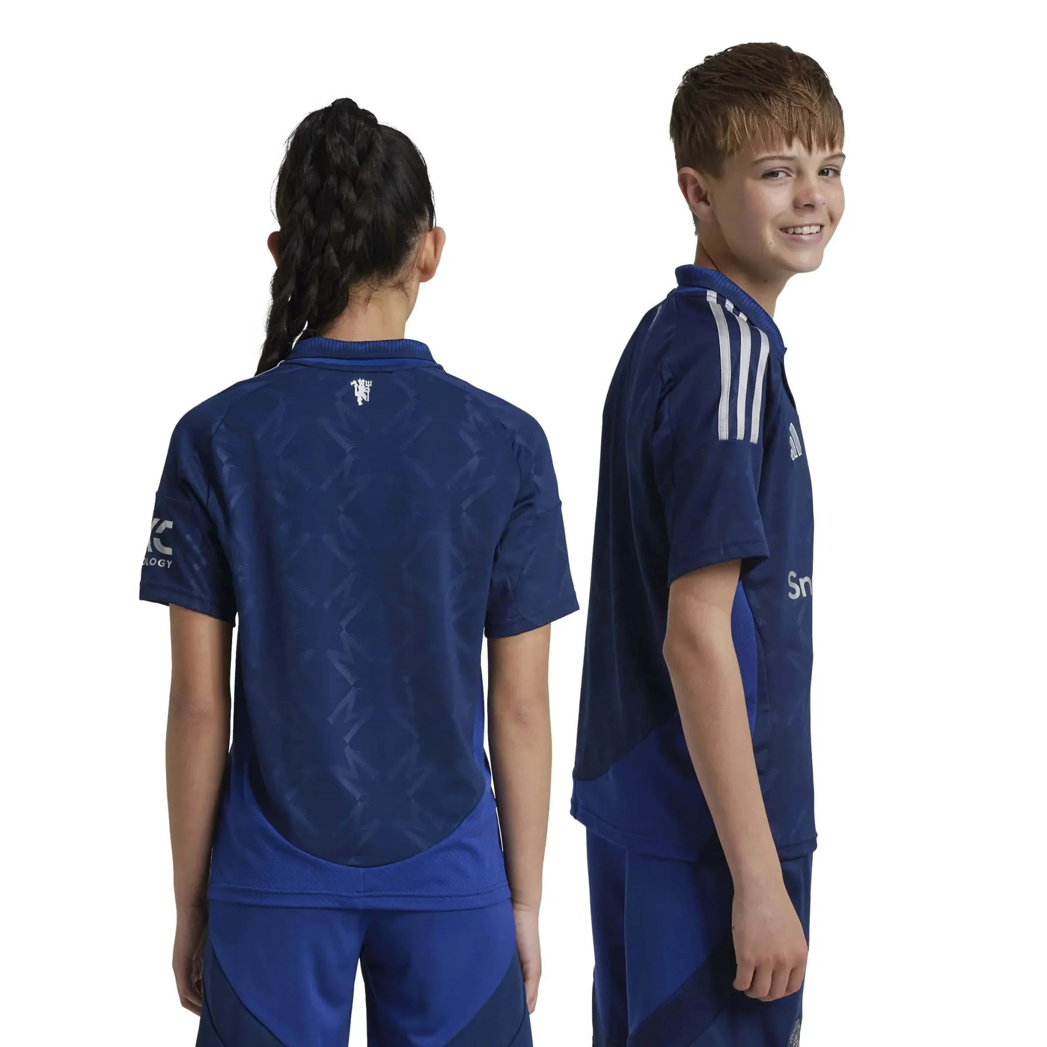 adidas 2024-25 Manchester United Youth Stadium Away Jersey - Image 4