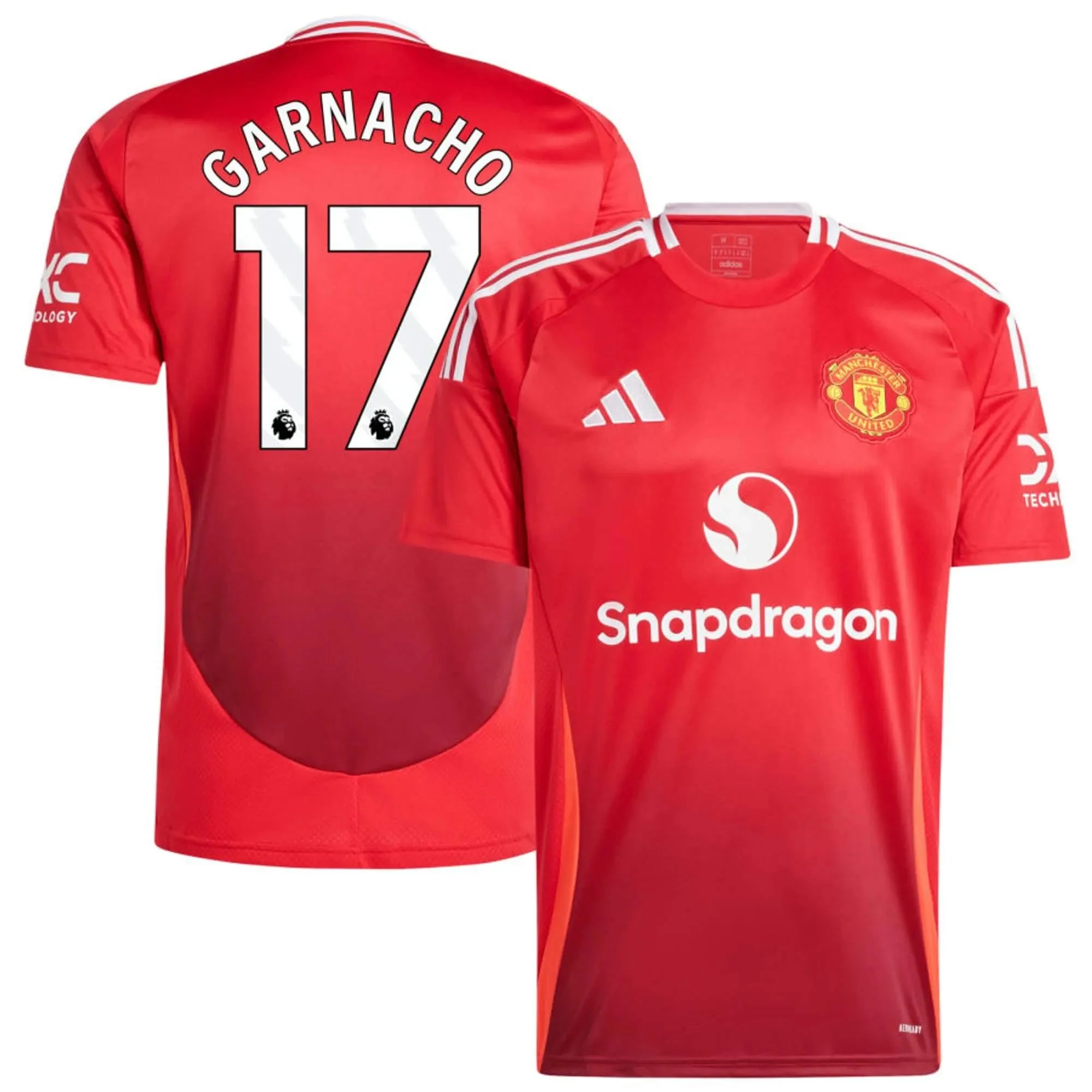 adidas 2024-25 Manchester United Youth Stadium Home Jersey - Image 10