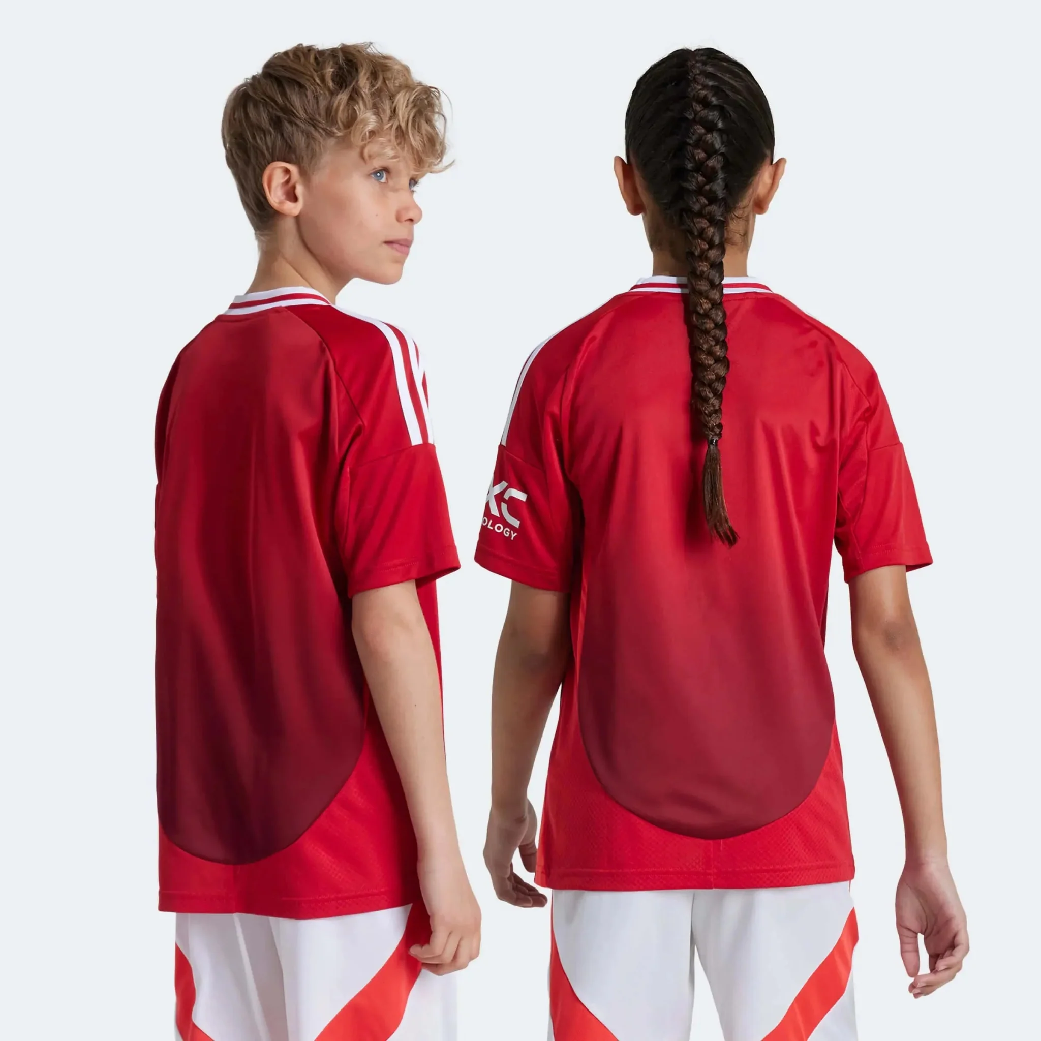 adidas 2024-25 Manchester United Youth Stadium Home Jersey - Image 4