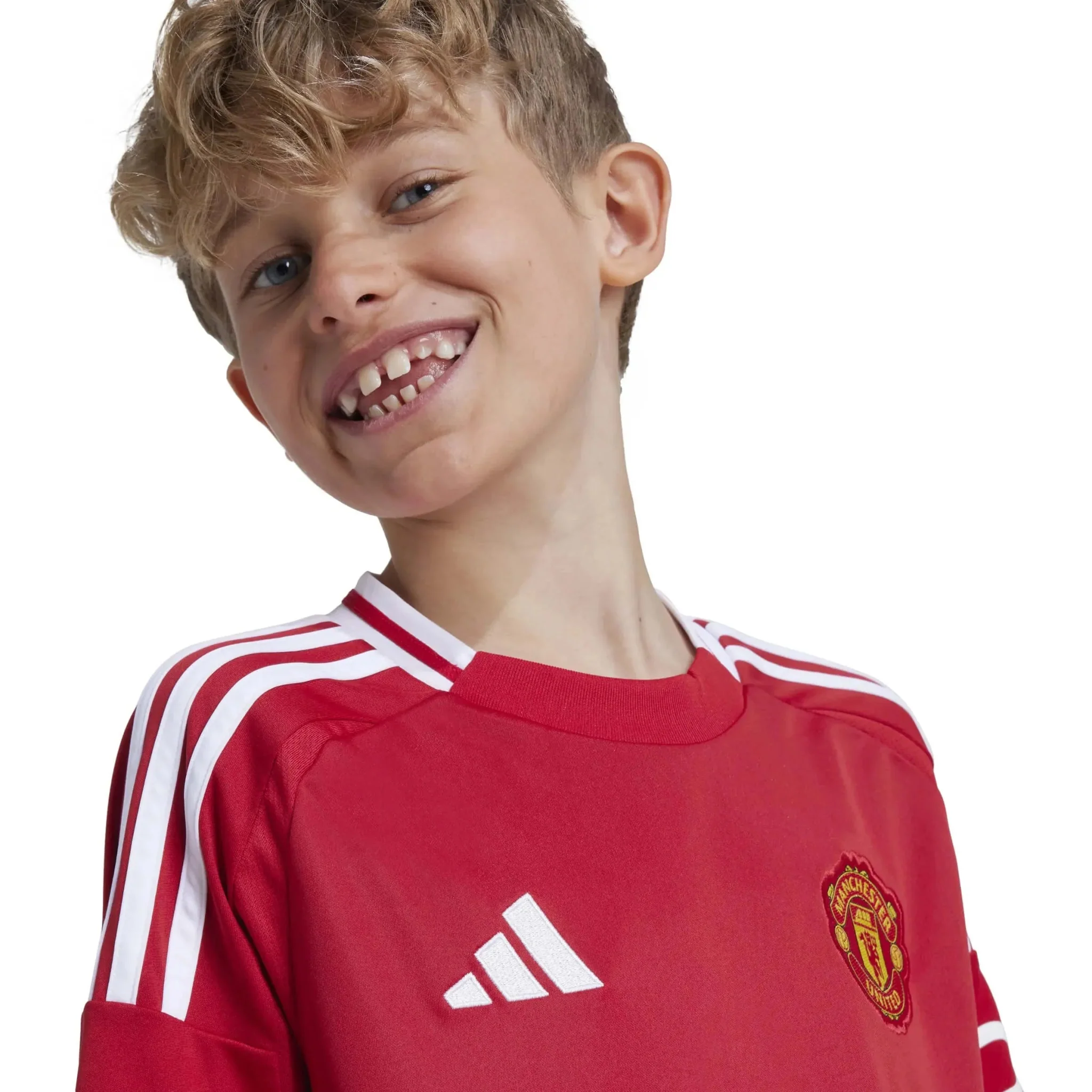 adidas 2024-25 Manchester United Youth Stadium Home Jersey - Image 5