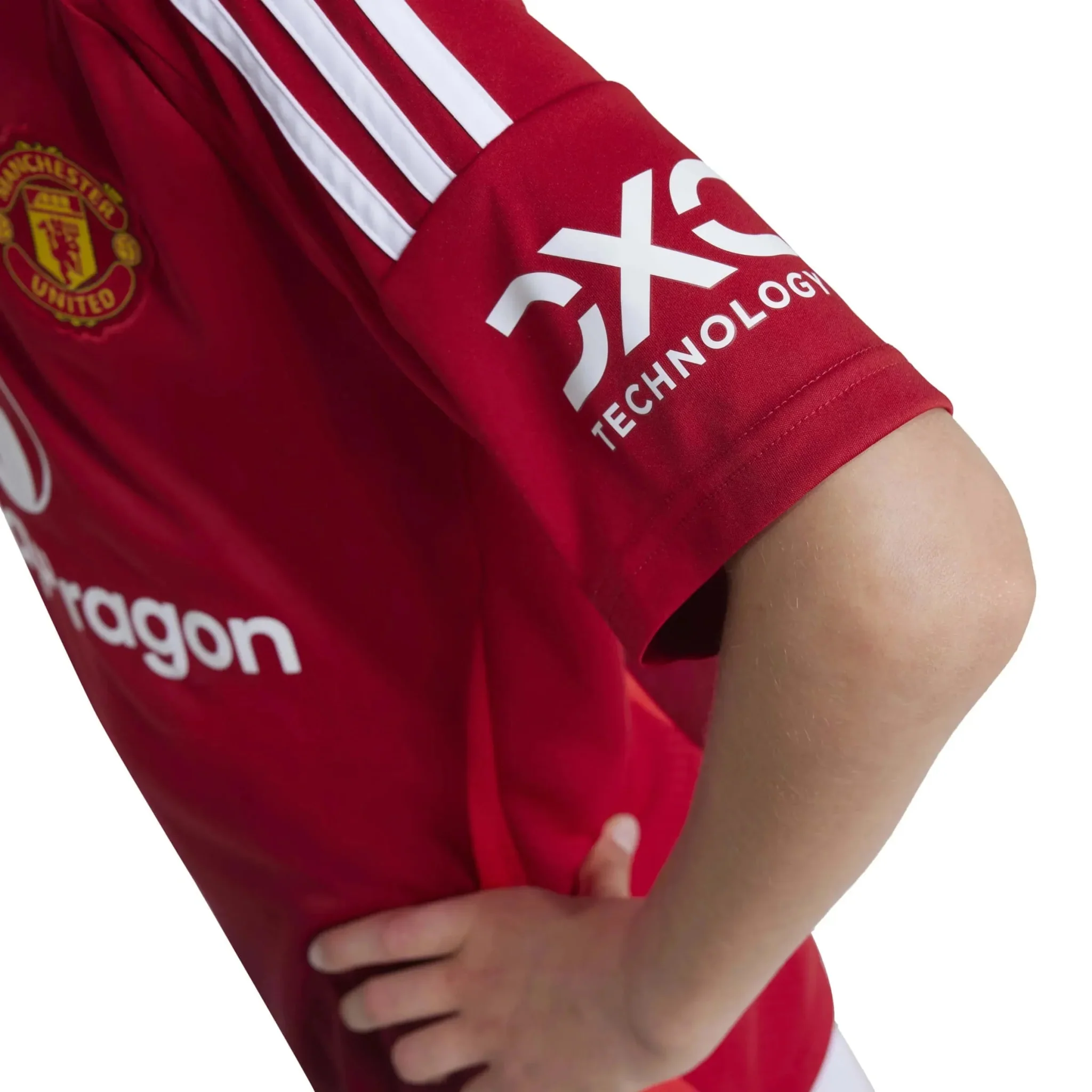 adidas 2024-25 Manchester United Youth Stadium Home Jersey - Image 6