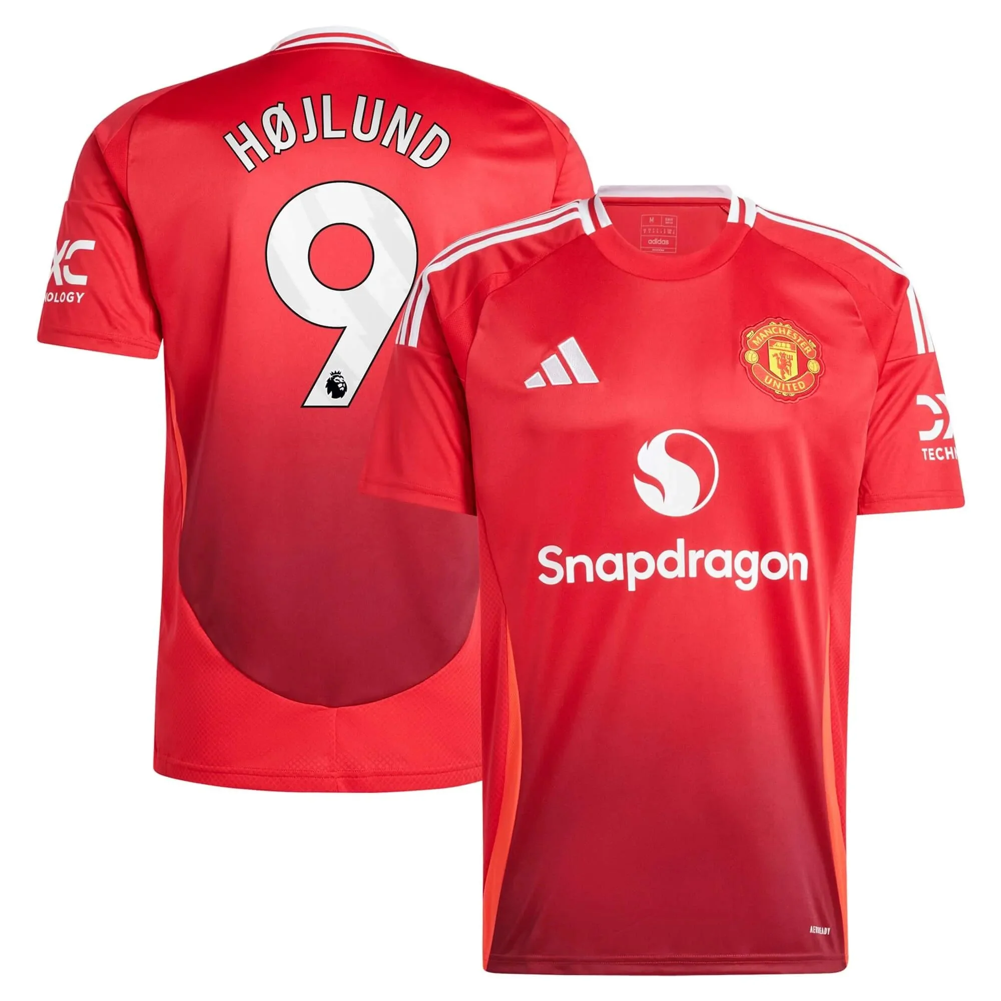 adidas 2024-25 Manchester United Youth Stadium Home Jersey - Image 9