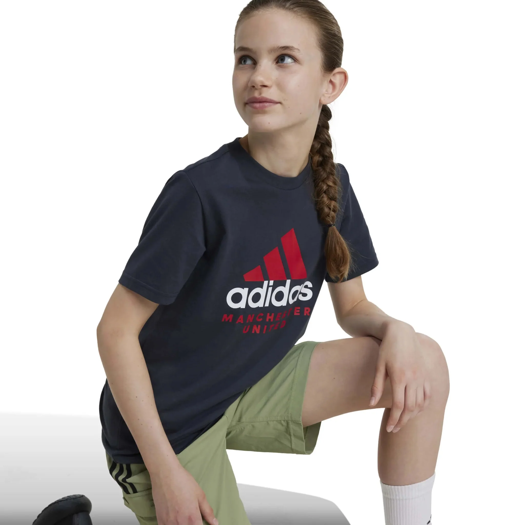 adidas 2024-25 Manchester United Youth Tee - Image 4