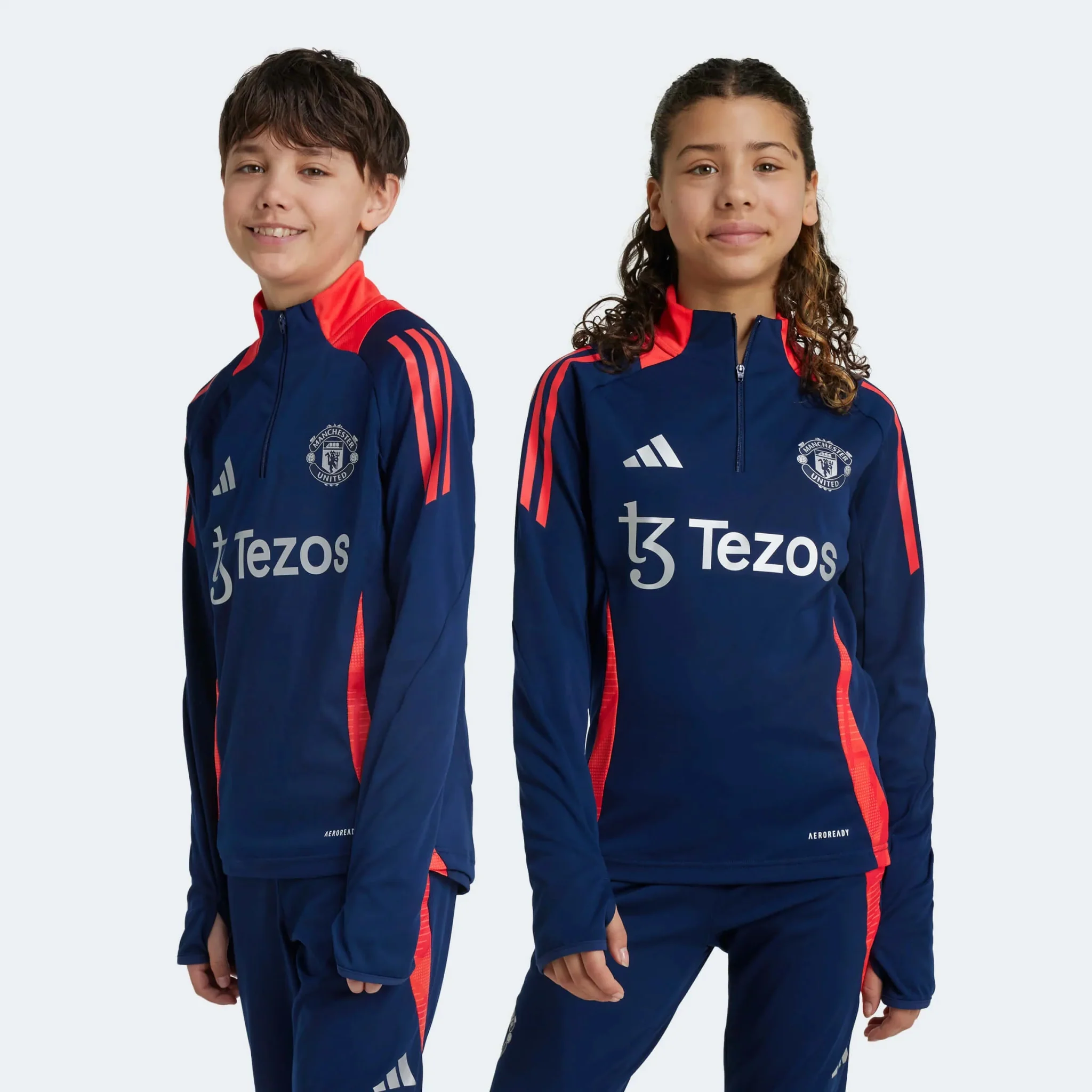 adidas 2024-25 Manchester United Youth Training Top - Image 2