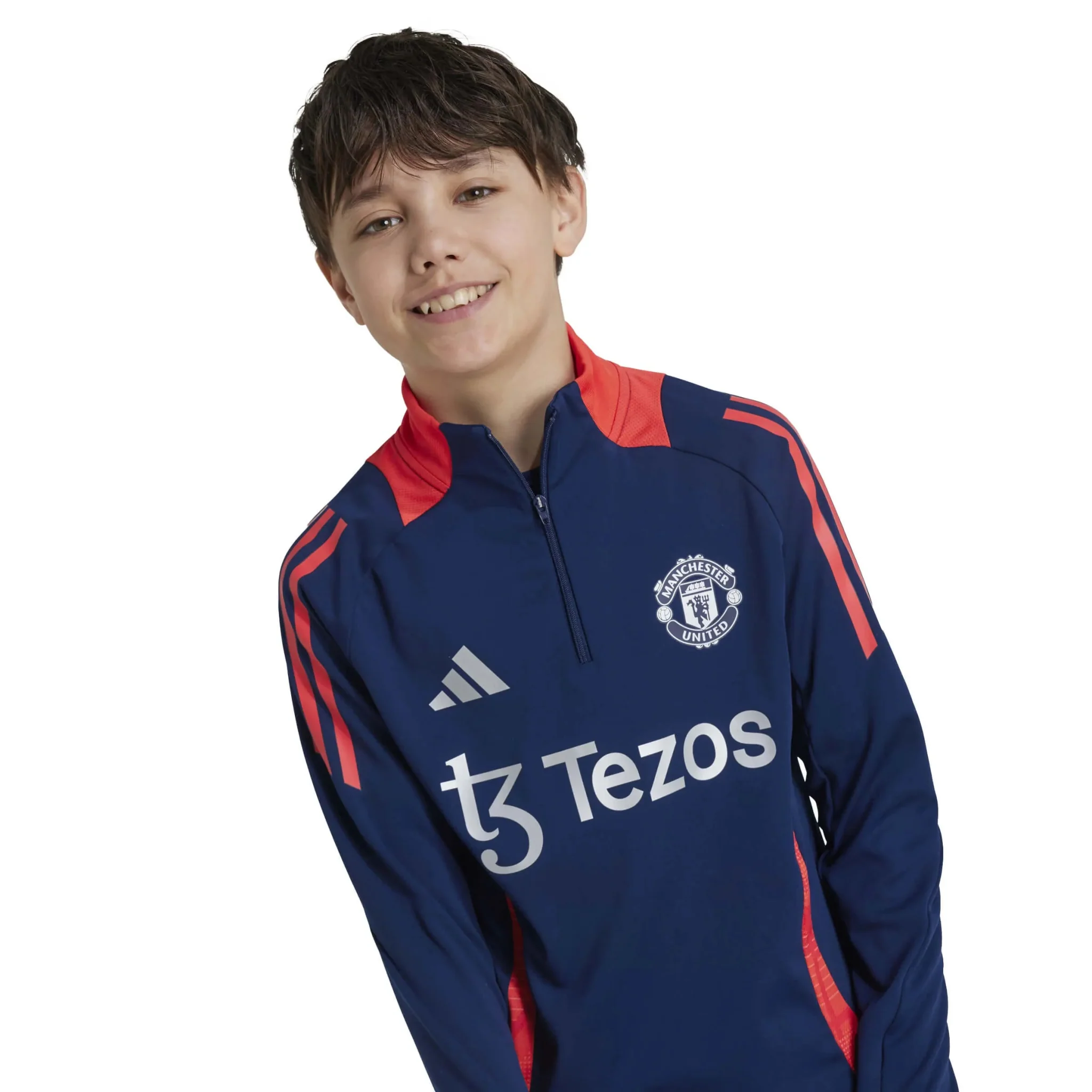 adidas 2024-25 Manchester United Youth Training Top - Image 4