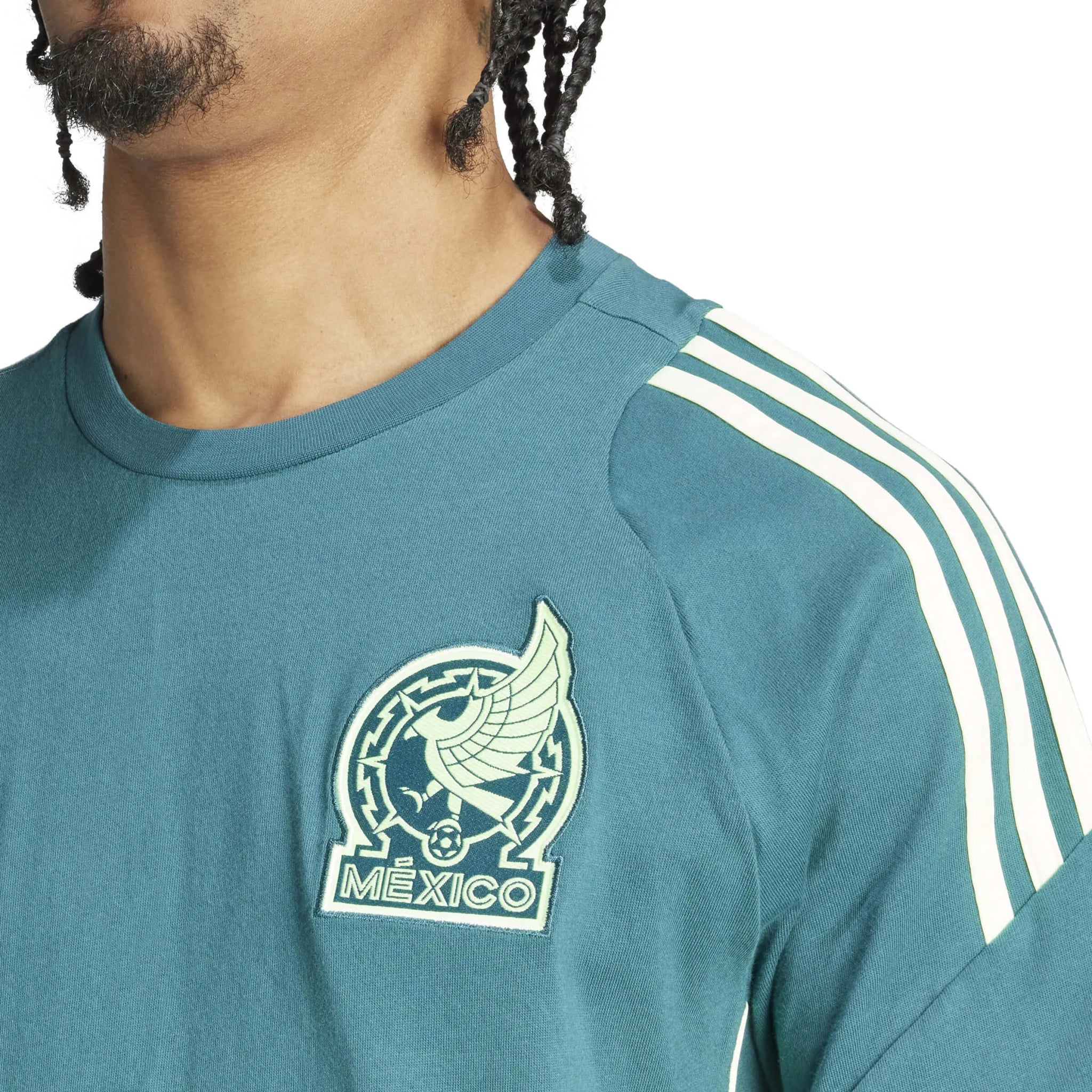 adidas 2024-25 Mexico Men's Tee - Image 5