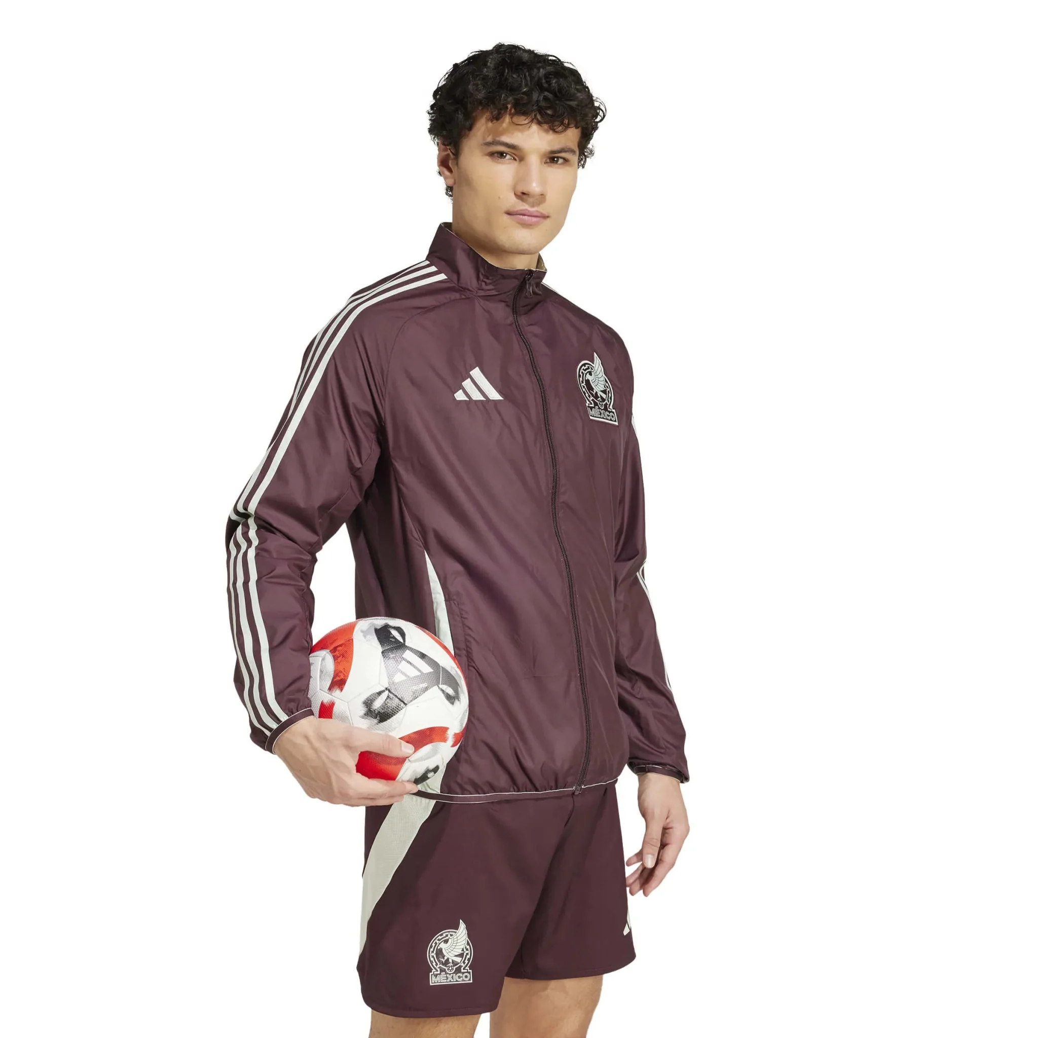 adidas 2024-25 Mexico Men's Anthem Jacket - Image 3