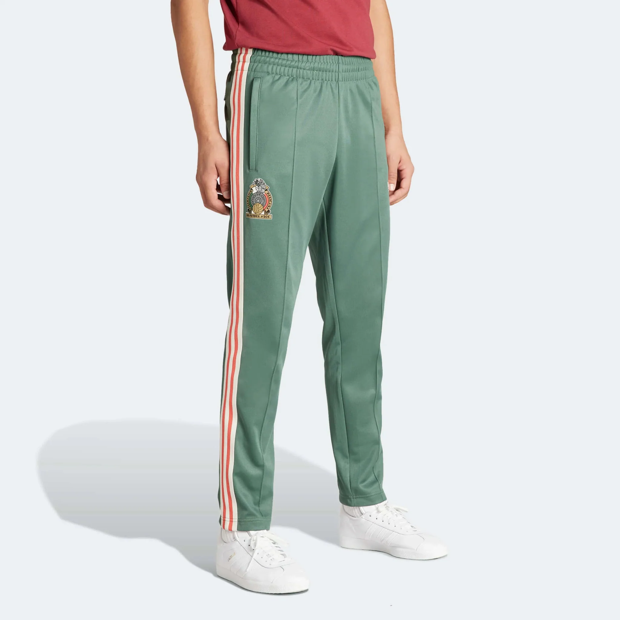 adidas 2023-24 Mexico Men's Beckenbauer Track Pants - Image 2