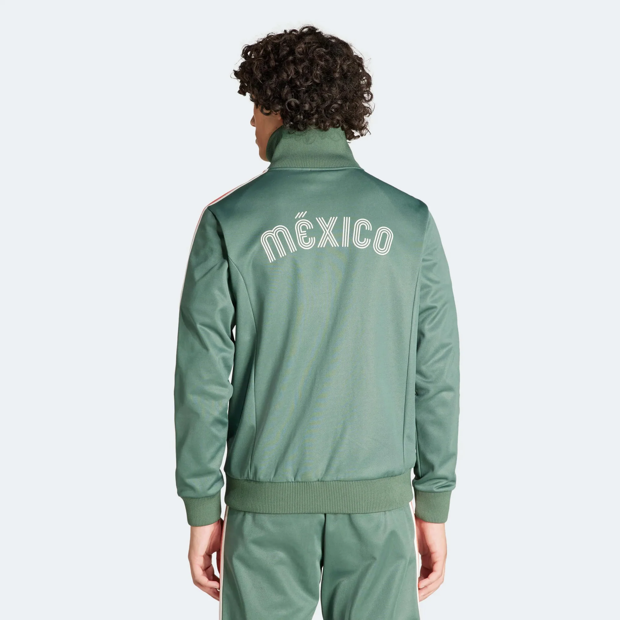 adidas 2024-25 Mexico Men's Beckenbauer Track Top - Image 3