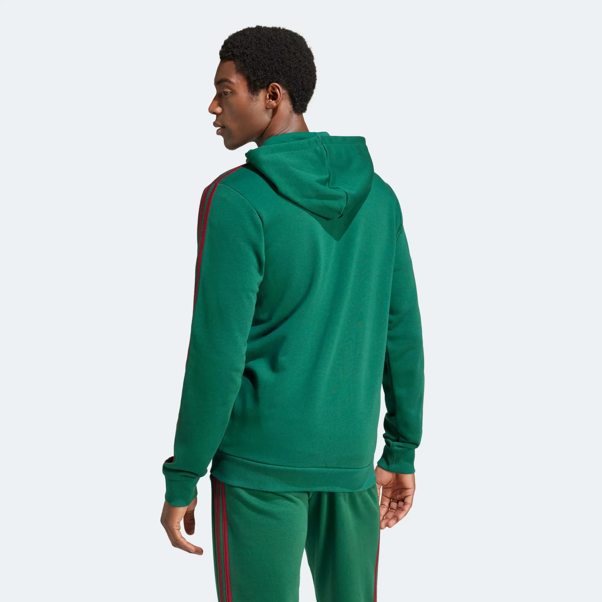 adidas 2023-24 Mexico Men's DNA FZ Hoodie - Image 4