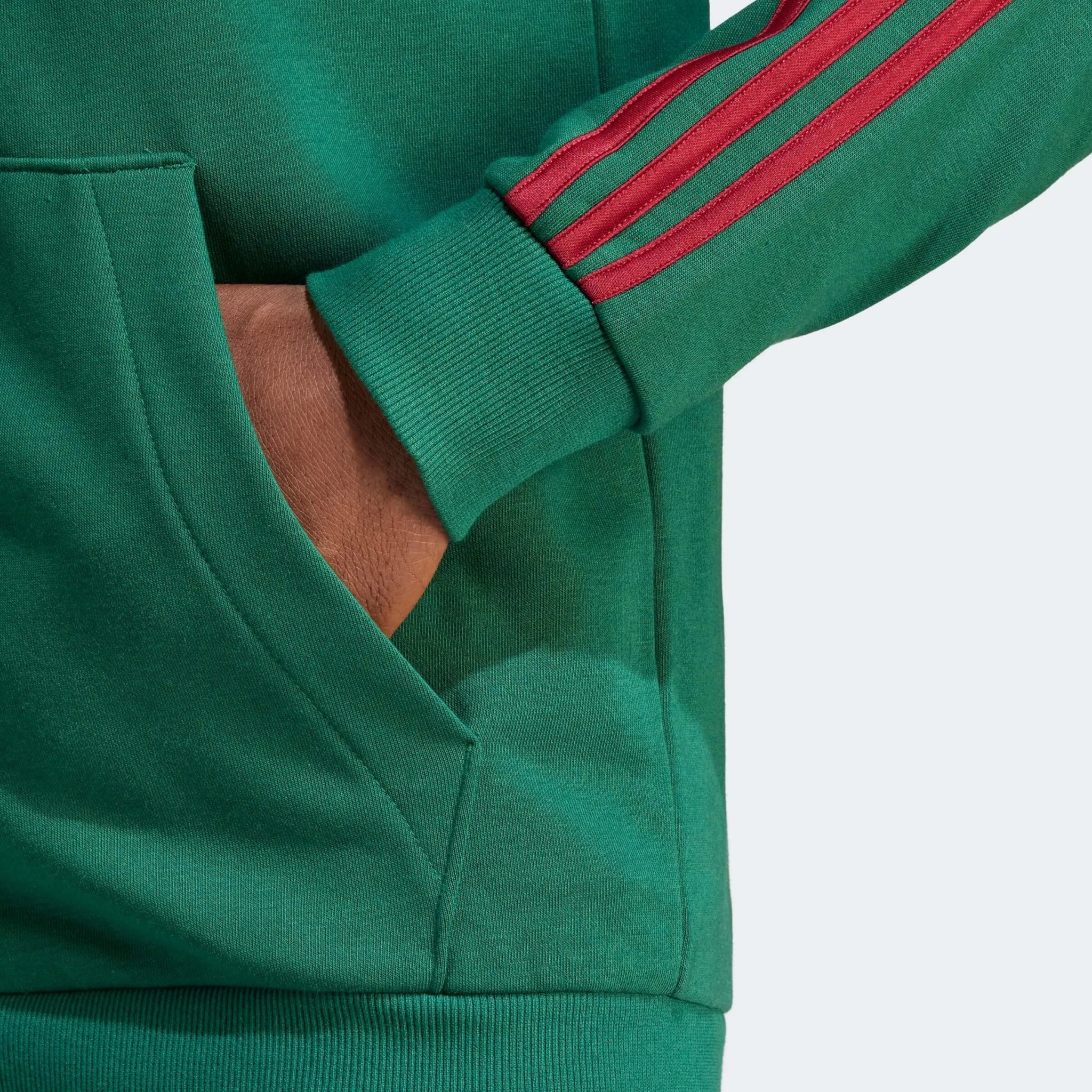 adidas 2023-24 Mexico Men's DNA FZ Hoodie - Image 6