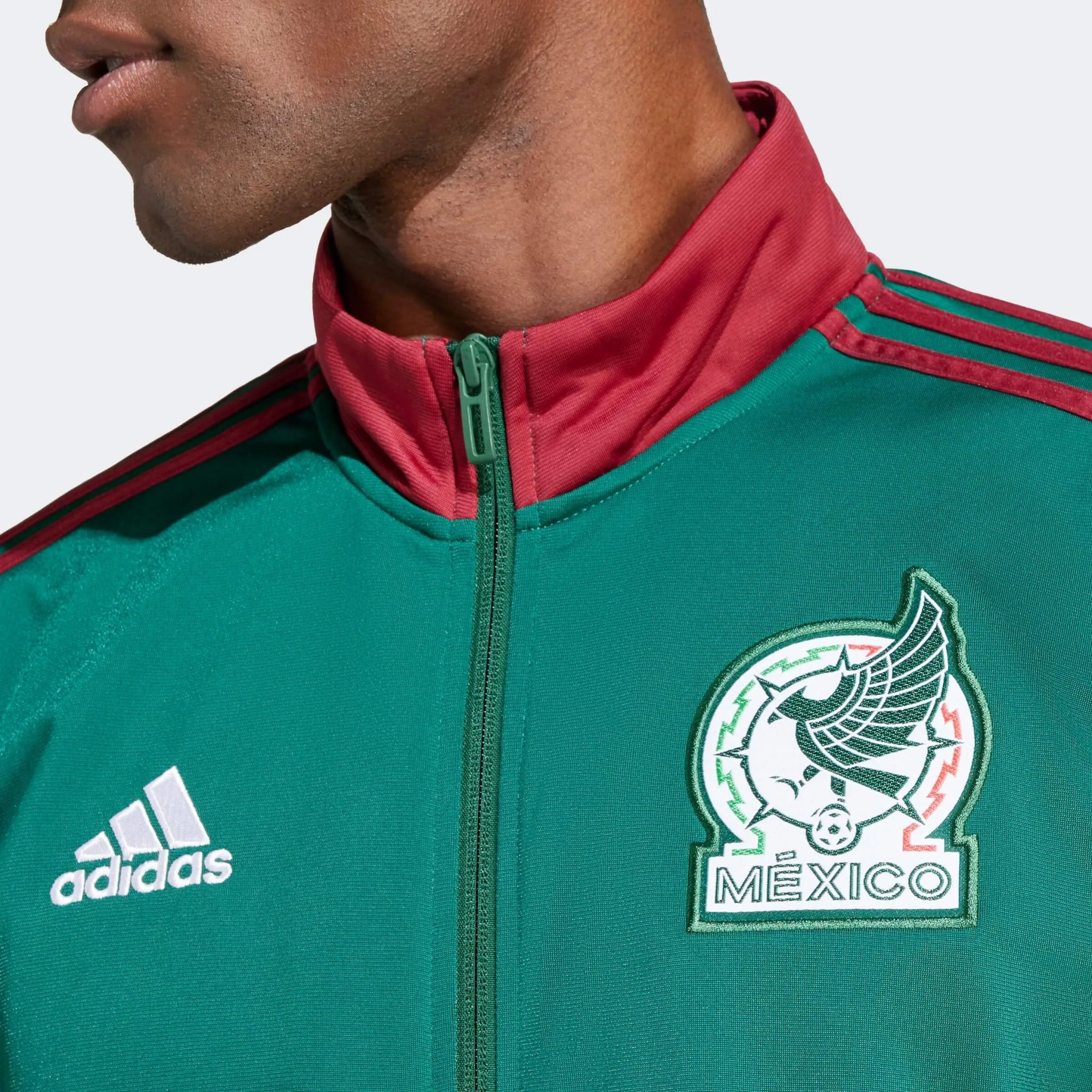 adidas 2023-24 Mexico Men's DNA Track Top Jacket - Image 5