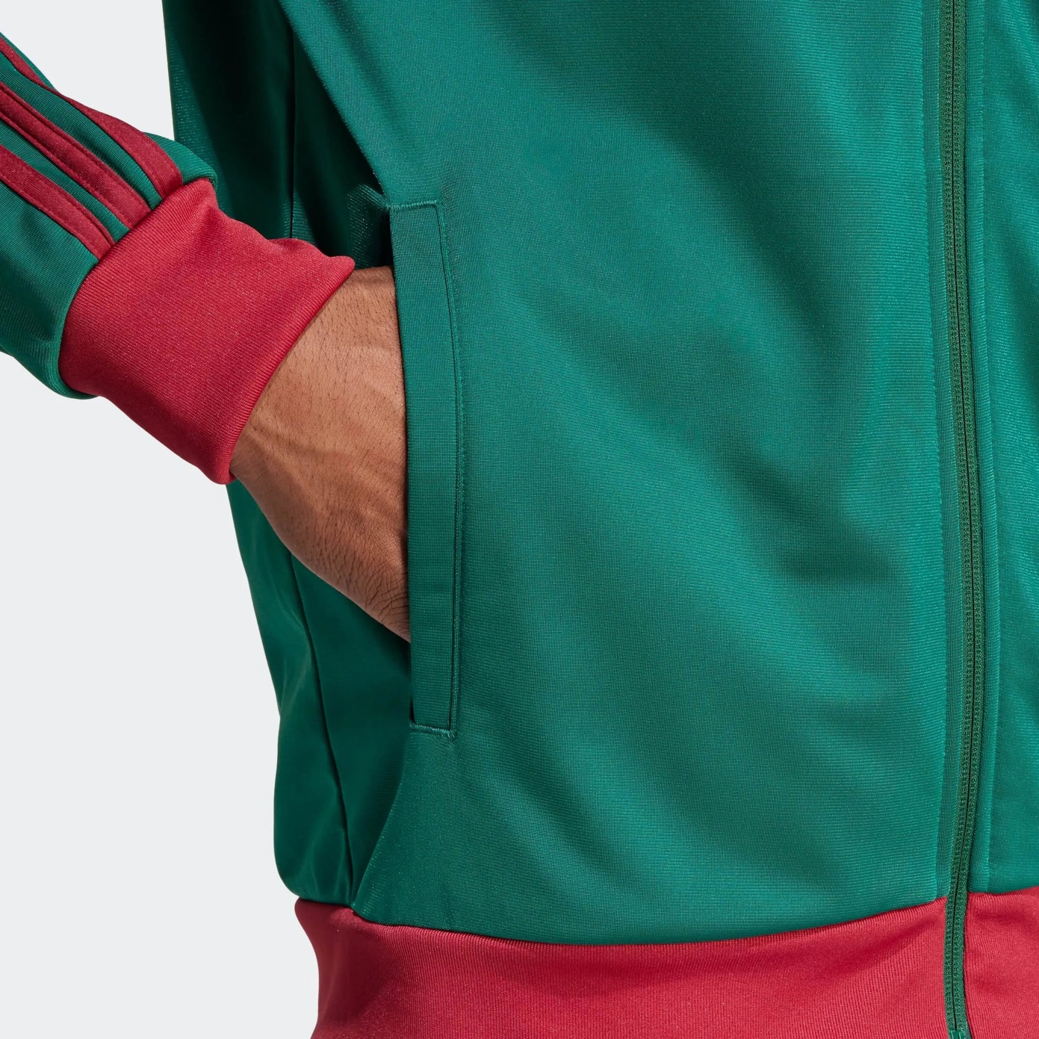 adidas 2023-24 Mexico Men's DNA Track Top Jacket - Image 6