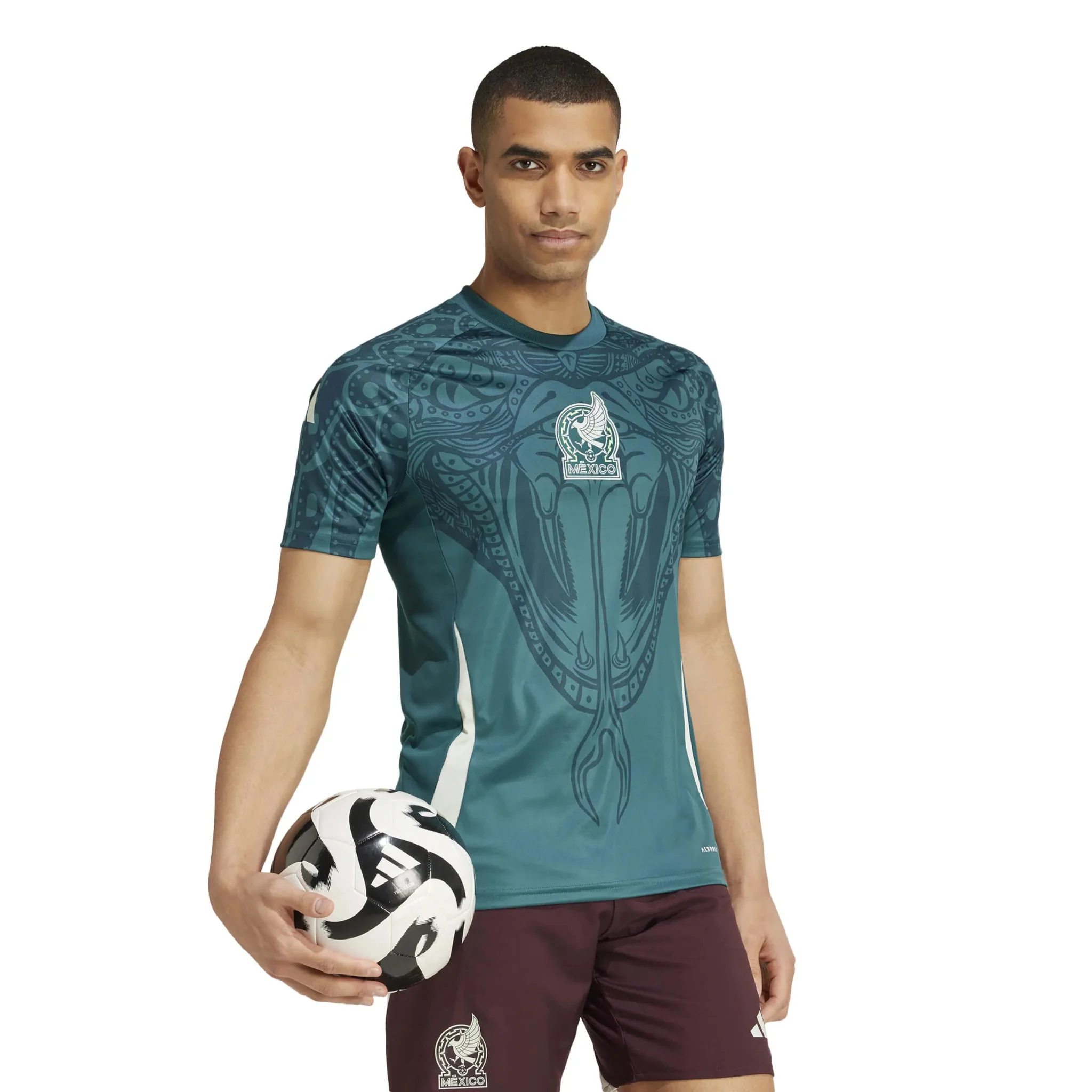 adidas 2024-25 Mexico Men's Pre-Match Jersey - Image 4