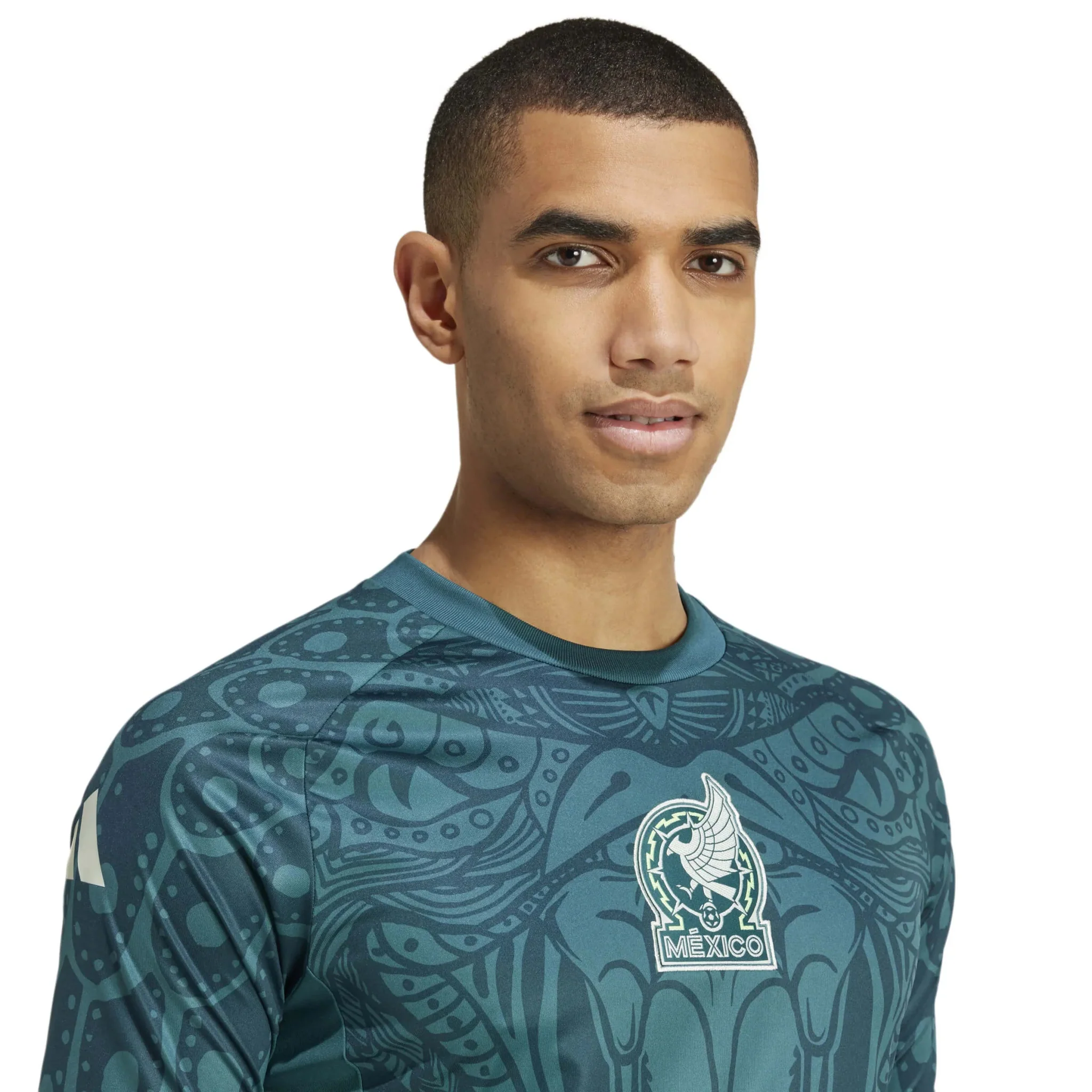 adidas 2024-25 Mexico Men's Pre-Match Jersey - Image 6