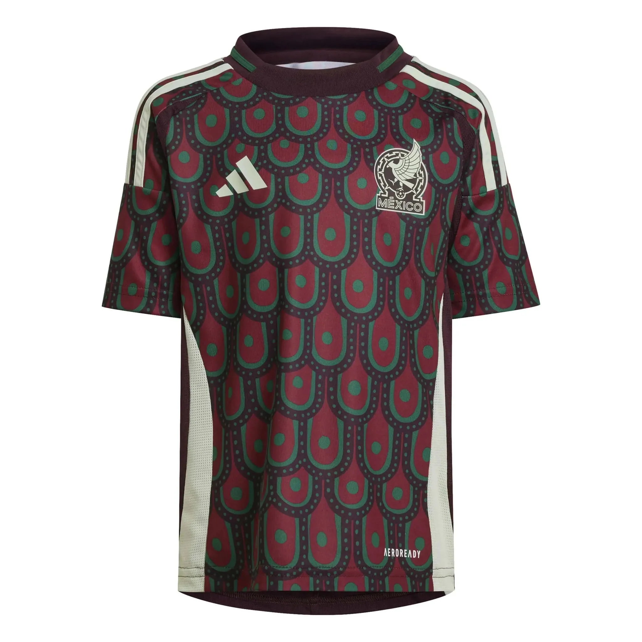 adidas 2024-25 Mexico Kids' Home Mini Kit - Image 3