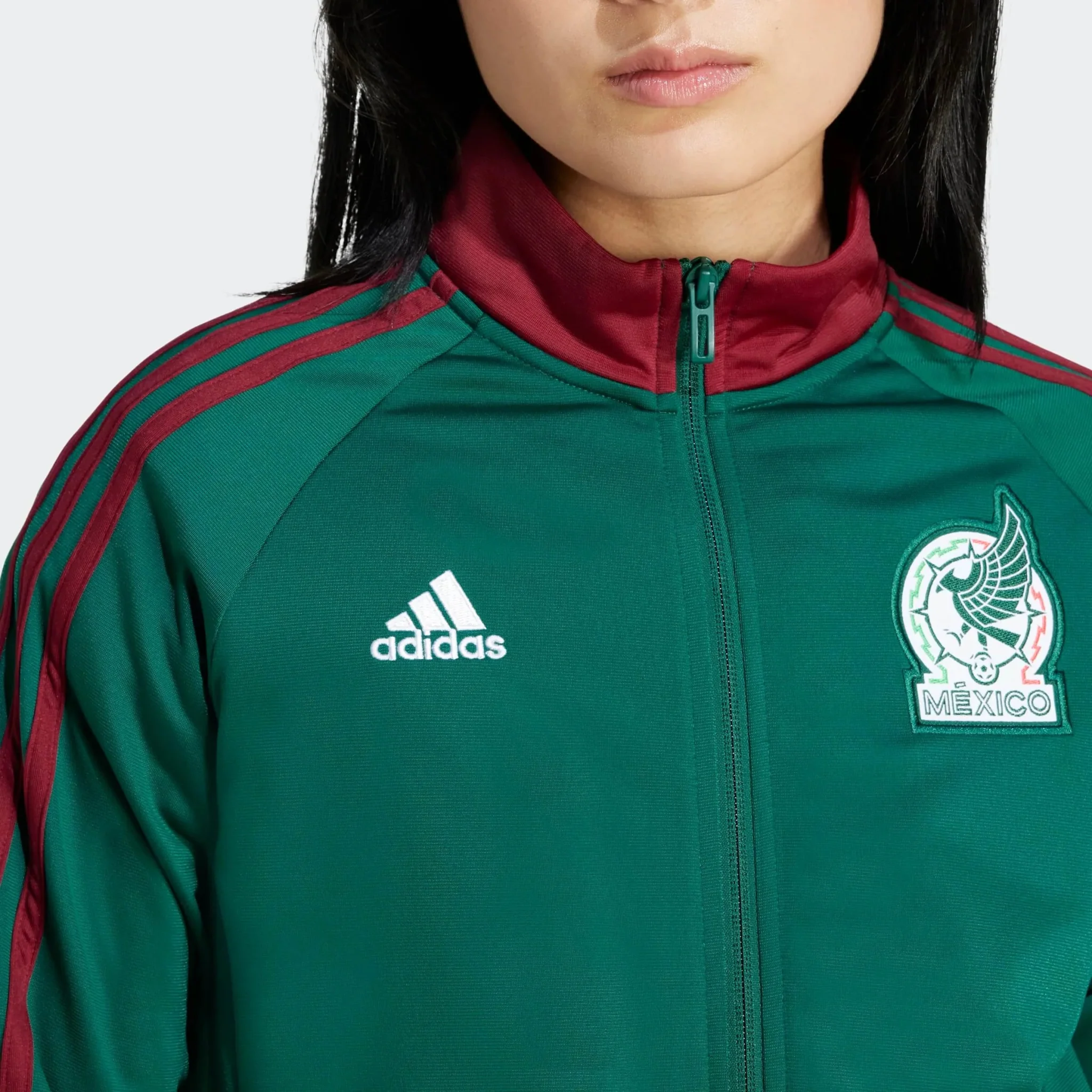 adidas 2023-24 Mexico Women's DNA Track Top Jacket - Image 4