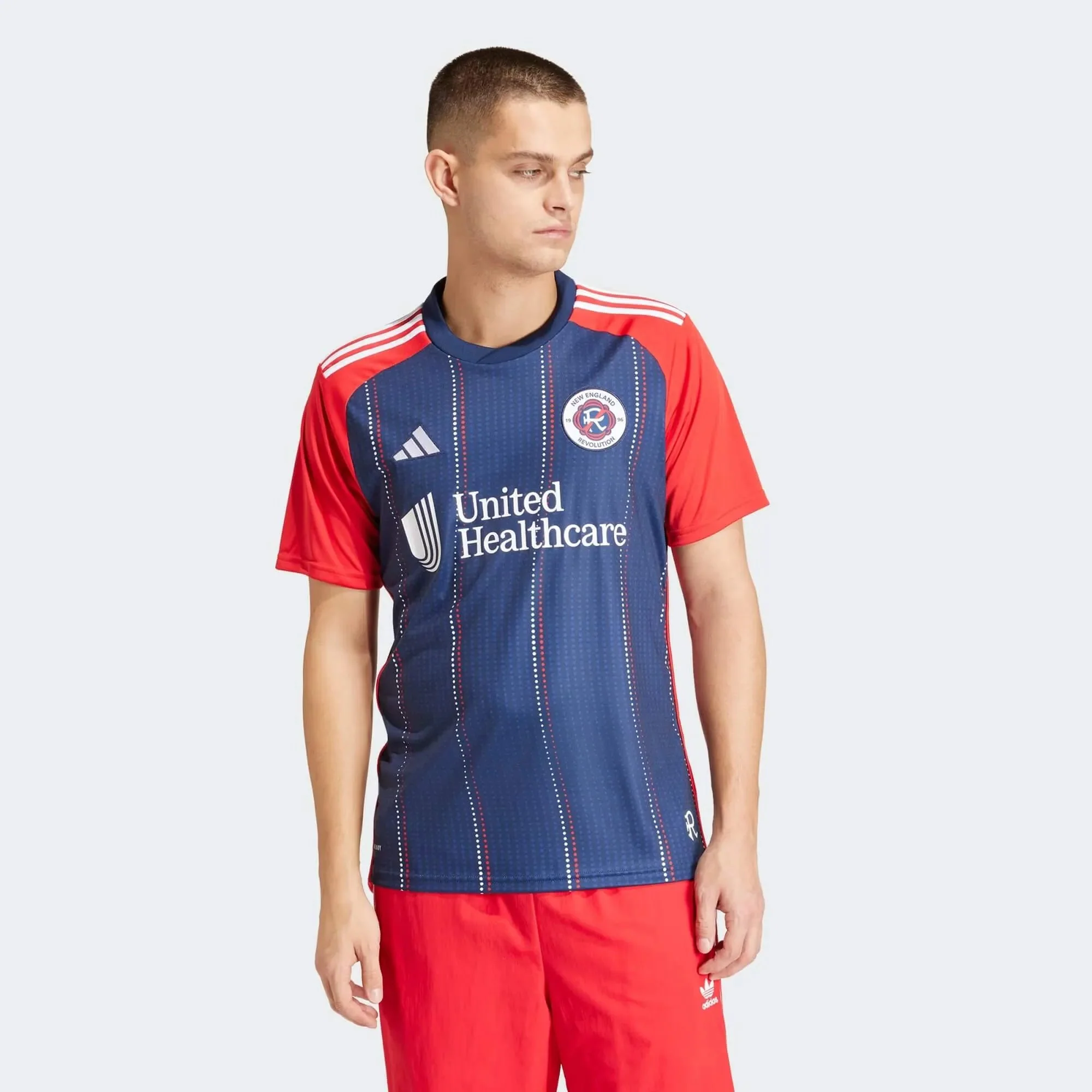 adidas 2024-25 New England Revolution Men's Stadium Home Jersey - Image 3