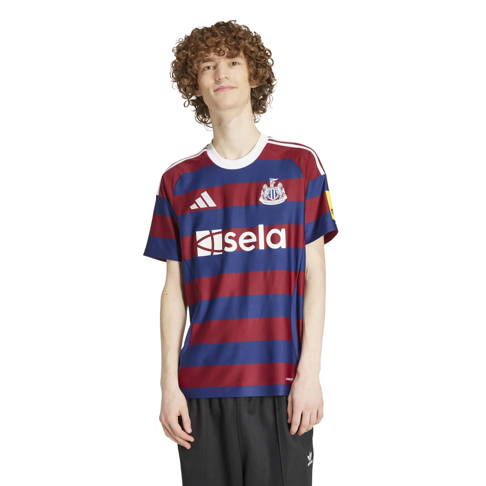 adidas 2024-25 Newcastle Men's Stadium Away Jersey - Image 3