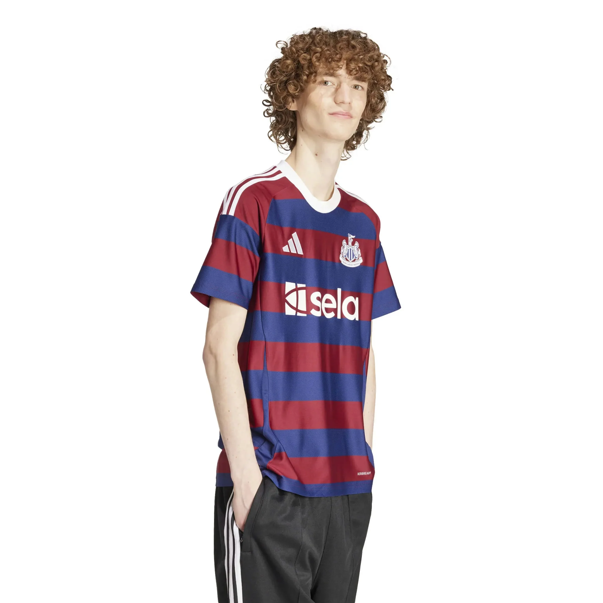 adidas 2024-25 Newcastle Men's Stadium Away Jersey - Image 4