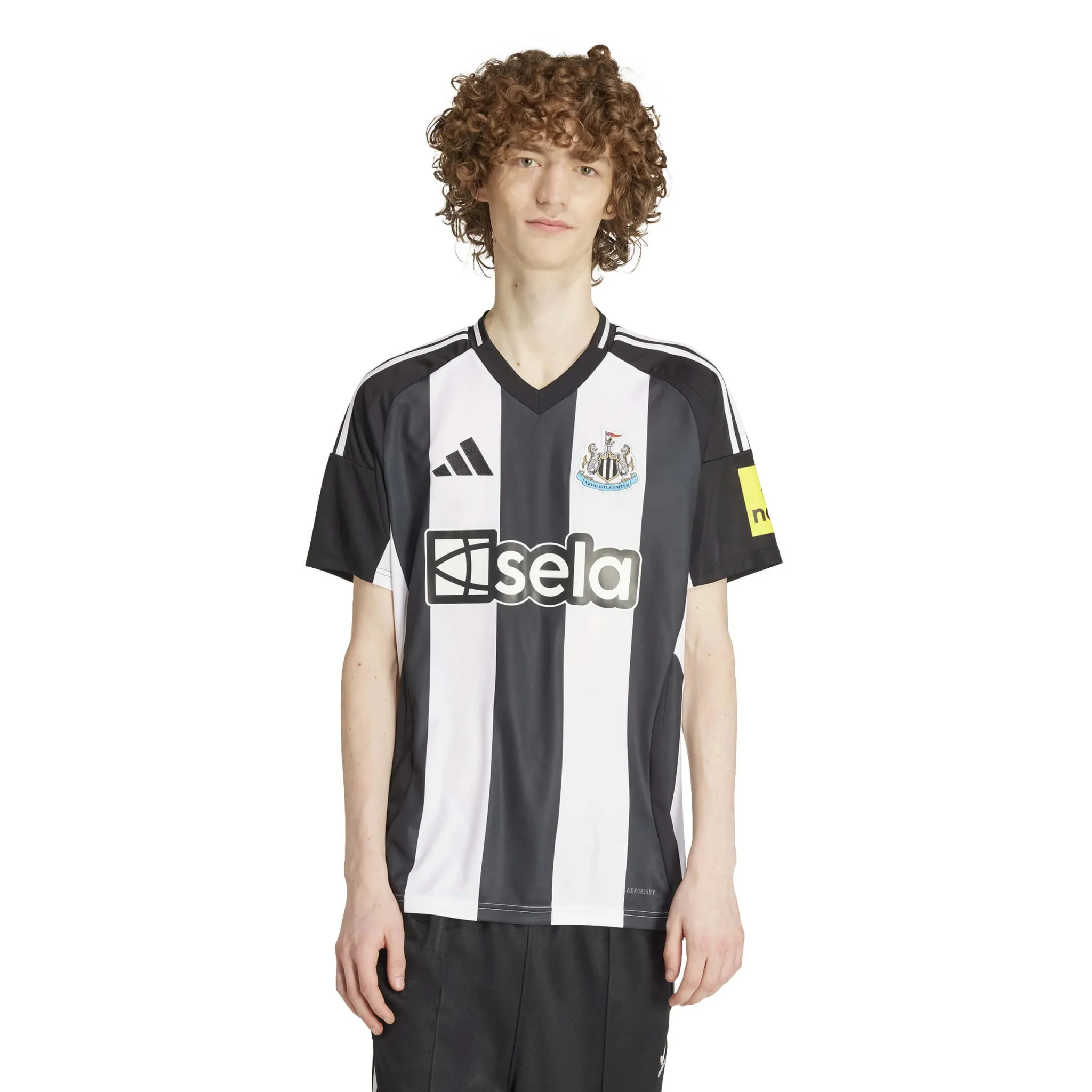 adidas 2024-25 Newcastle Men's Stadium Home Jersey - Image 3