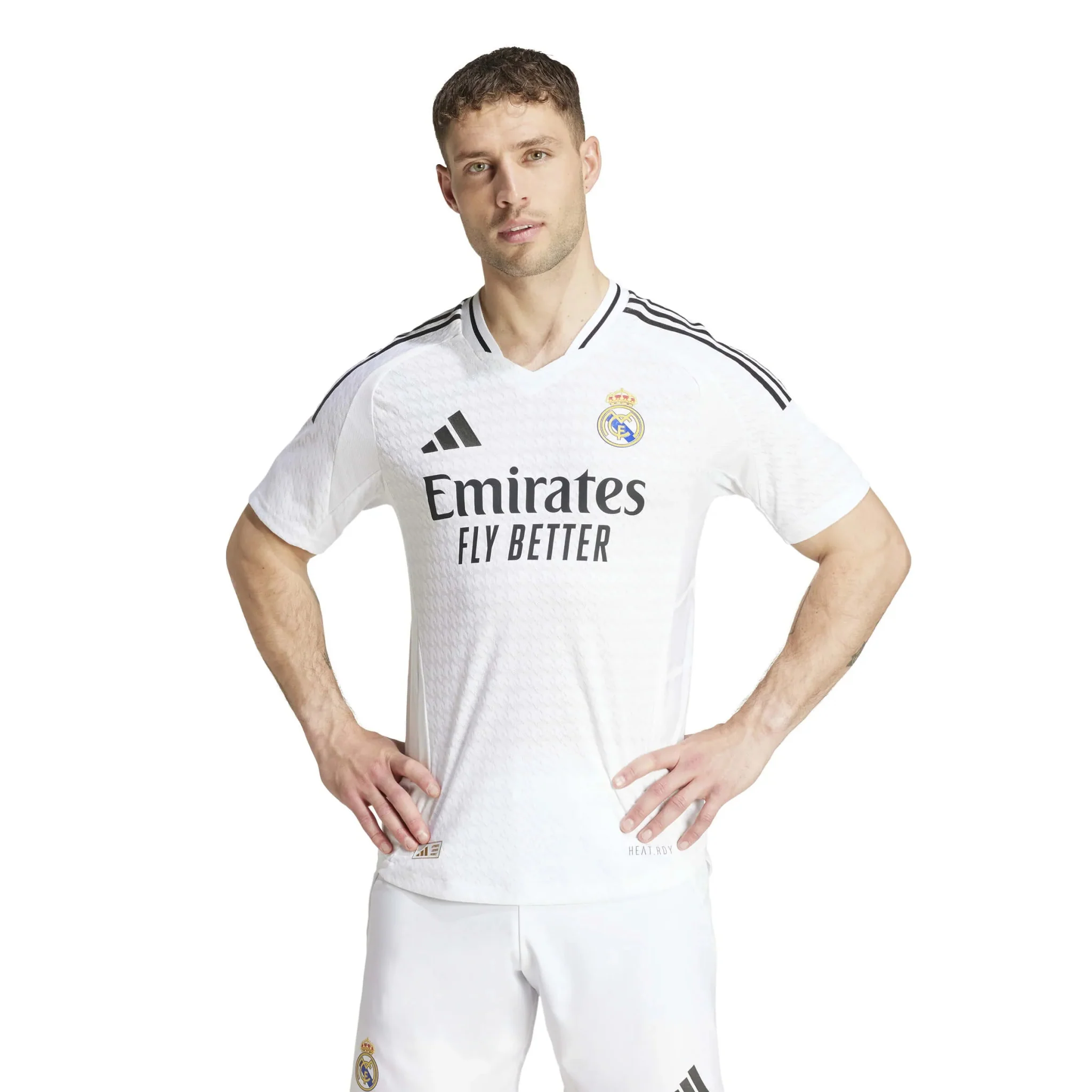 adidas 2024-25 Real Madrid Men's Authentic Home Jersey - Image 3