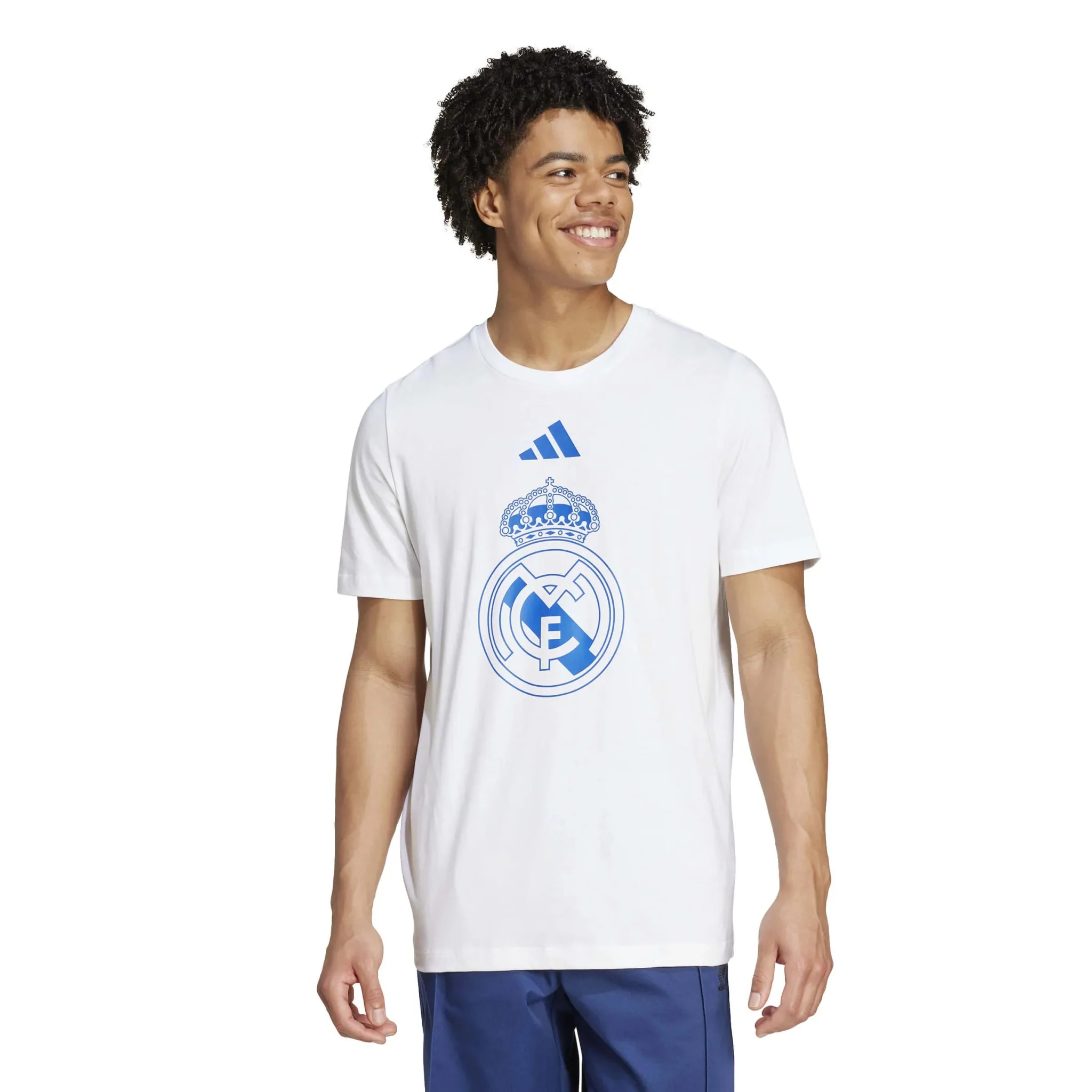 adidas 2024-25 Real Madrid Men's DNA Graphic Tee - Image 2