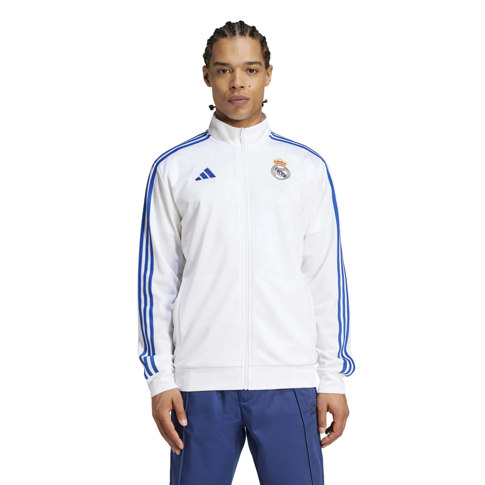 adidas 2024-25 Real Madrid Men's DNA Track Top - Image 2
