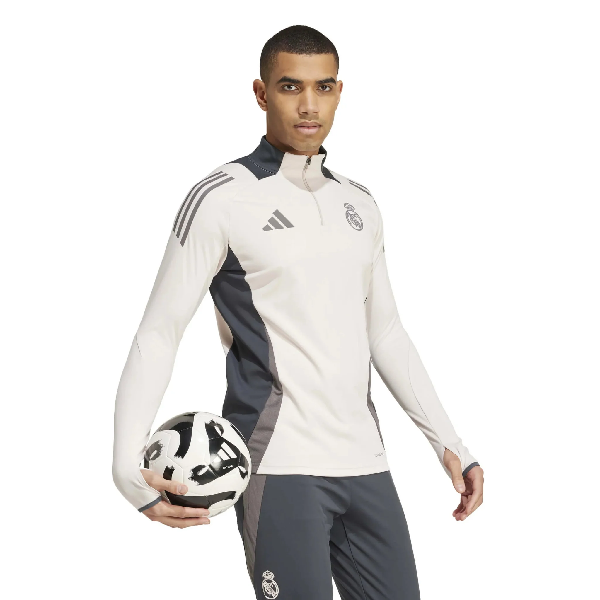 adidas 2024-25 Real Madrid Men's EU Training Top - Image 3