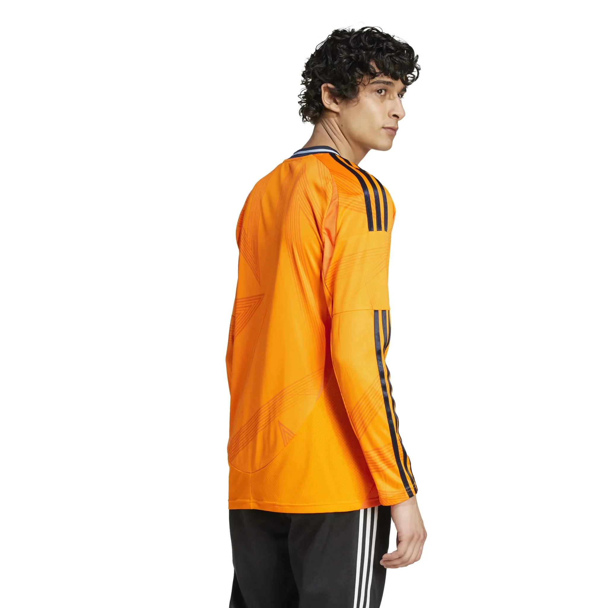 adidas 2024-25 Real Madrid Men's Long-Sleeve Away Jersey - Image 5