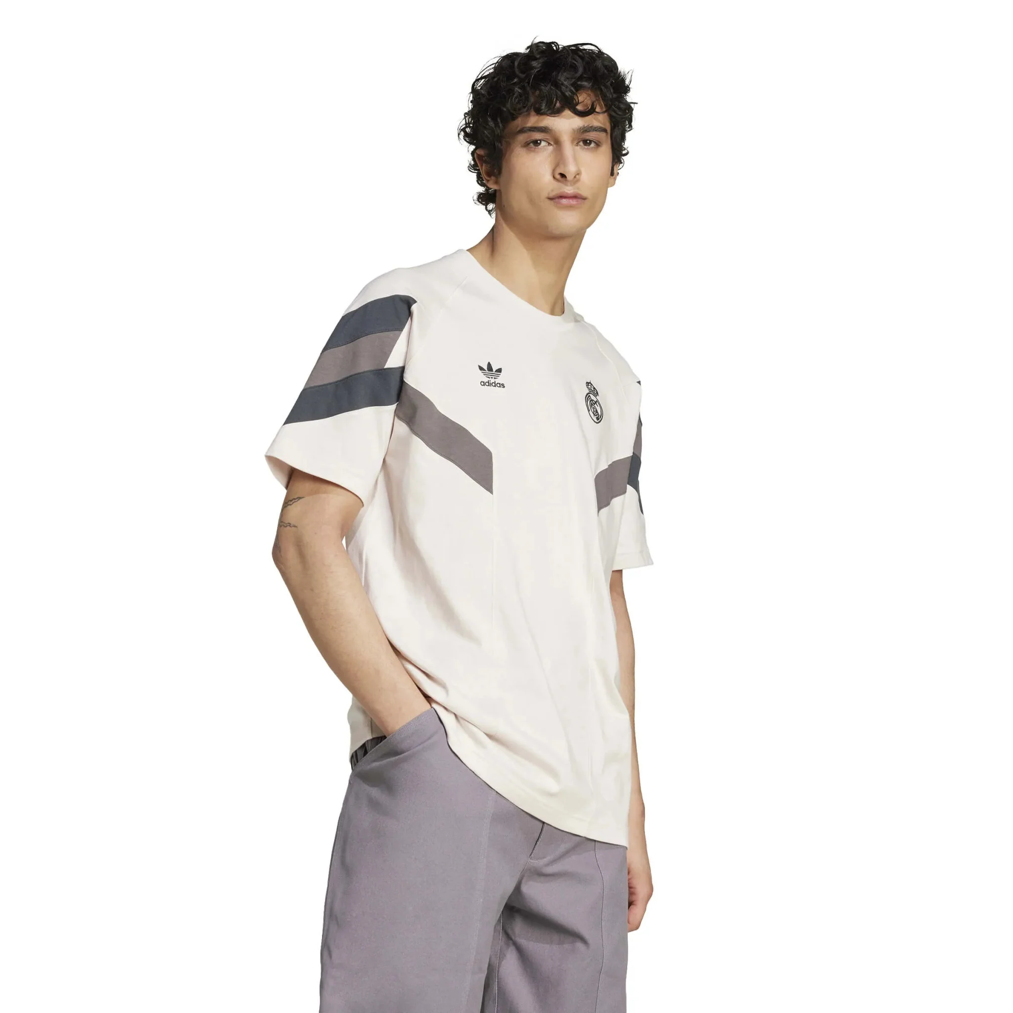 adidas 2024-25 Real Madrid Men's Originals Tee - Image 3