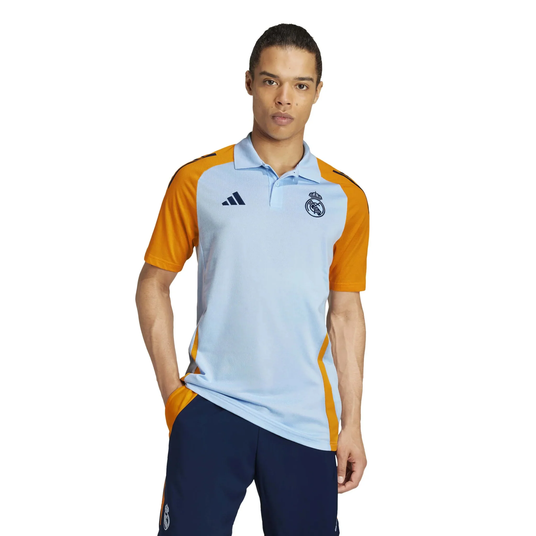 adidas 2024-25 Real Madrid Men's Polo Shirt - Image 2