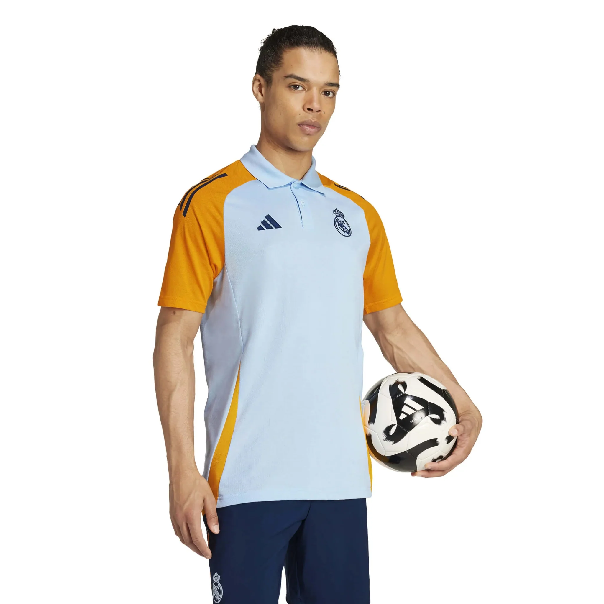 adidas 2024-25 Real Madrid Men's Polo Shirt - Image 3