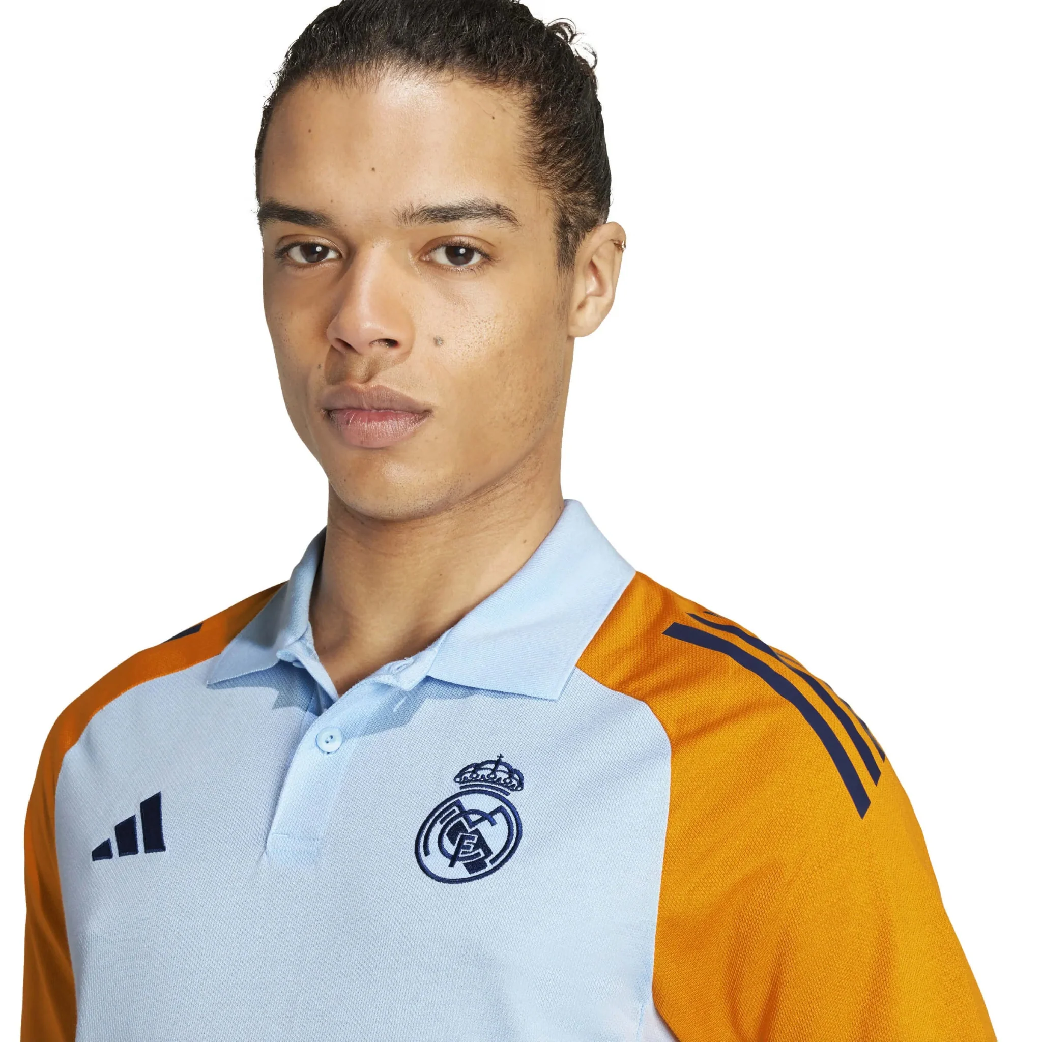 adidas 2024-25 Real Madrid Men's Polo Shirt - Image 5