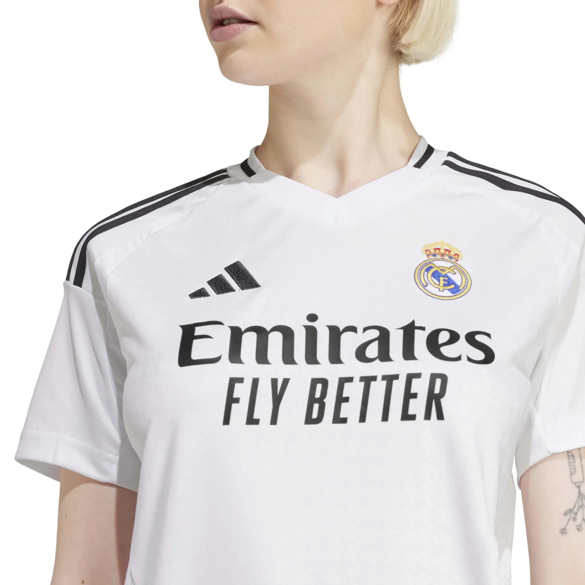 adidas 2024-25 Real Madrid Women's Stadium Home Jersey - Image 5