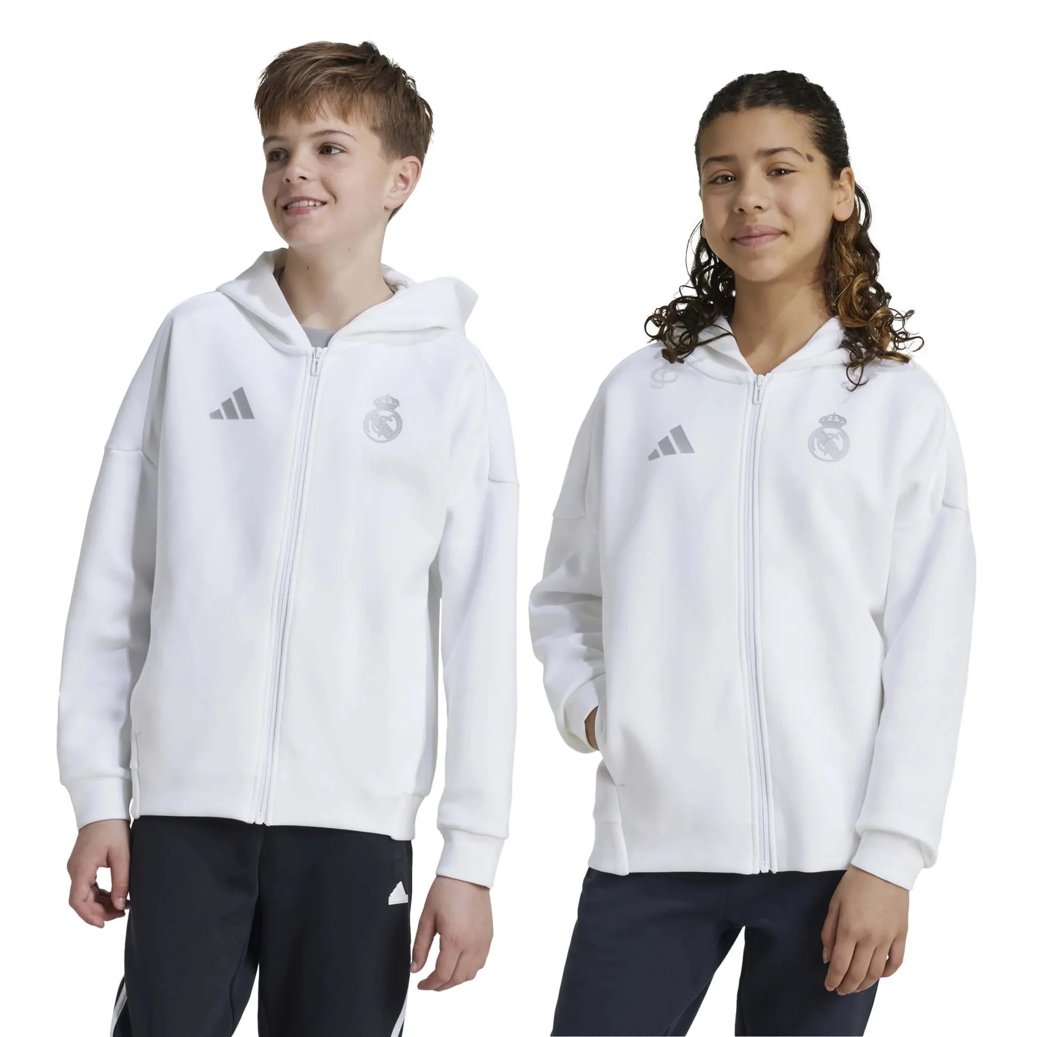 adidas 2024-25 Real Madrid Youth Anthem Jacket - Image 2