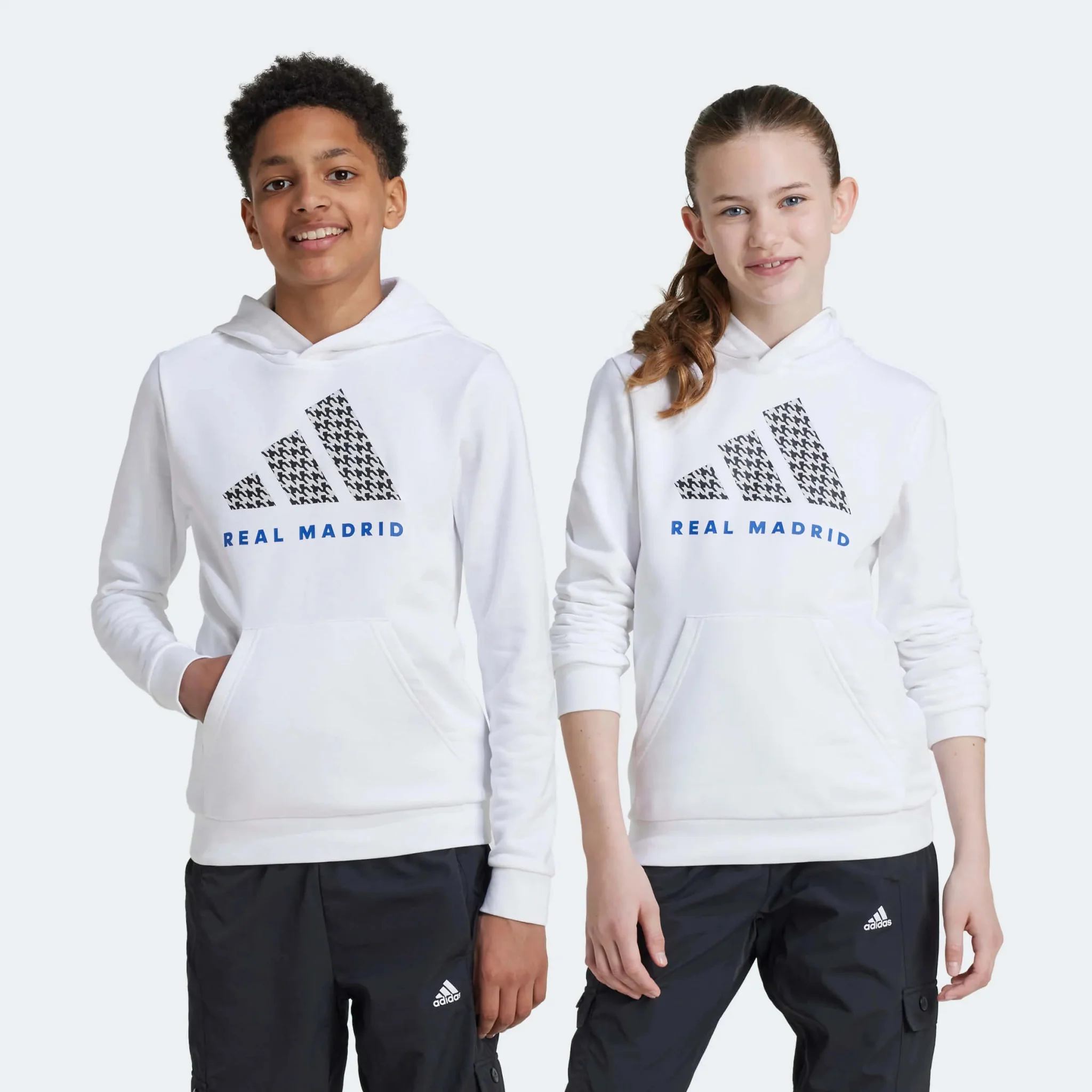 adidas 2024-25 Real Madrid Youth Hoodie - Image 2