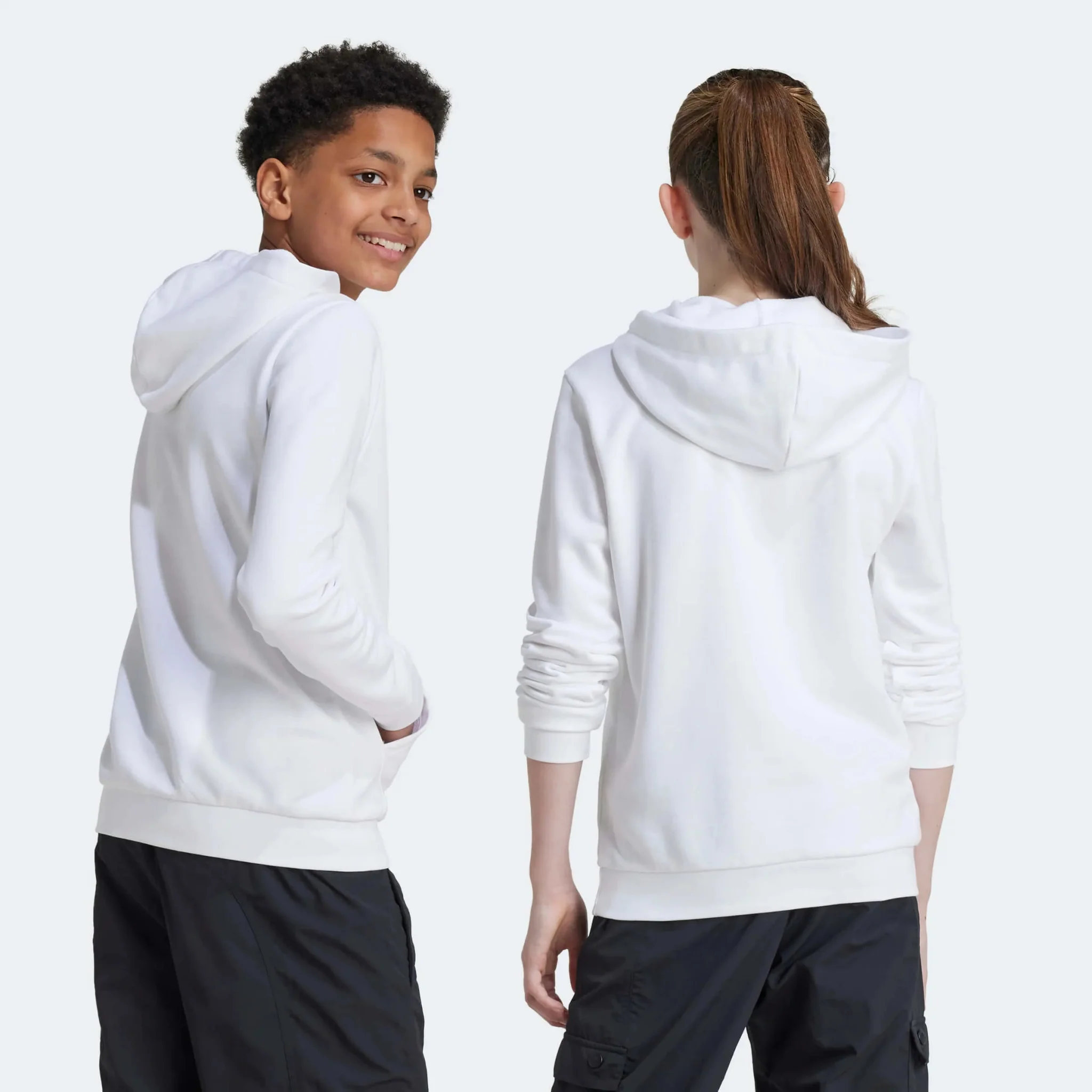 adidas 2024-25 Real Madrid Youth Hoodie - Image 3