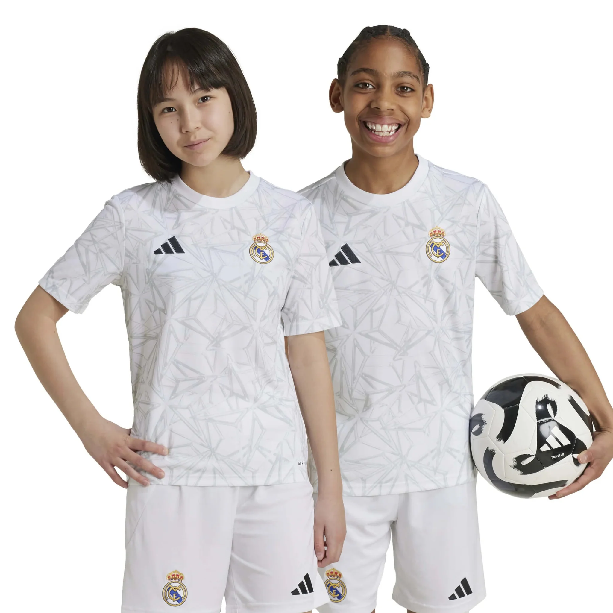 adidas 2024-25 Real Madrid Youth Pre-Match Jersey - Image 3