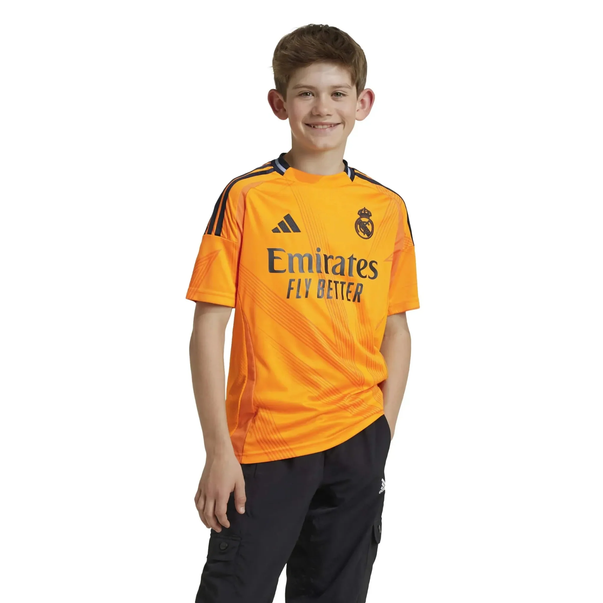 adidas 2024-25 Real Madrid Youth Stadium Away Jersey - Image 3
