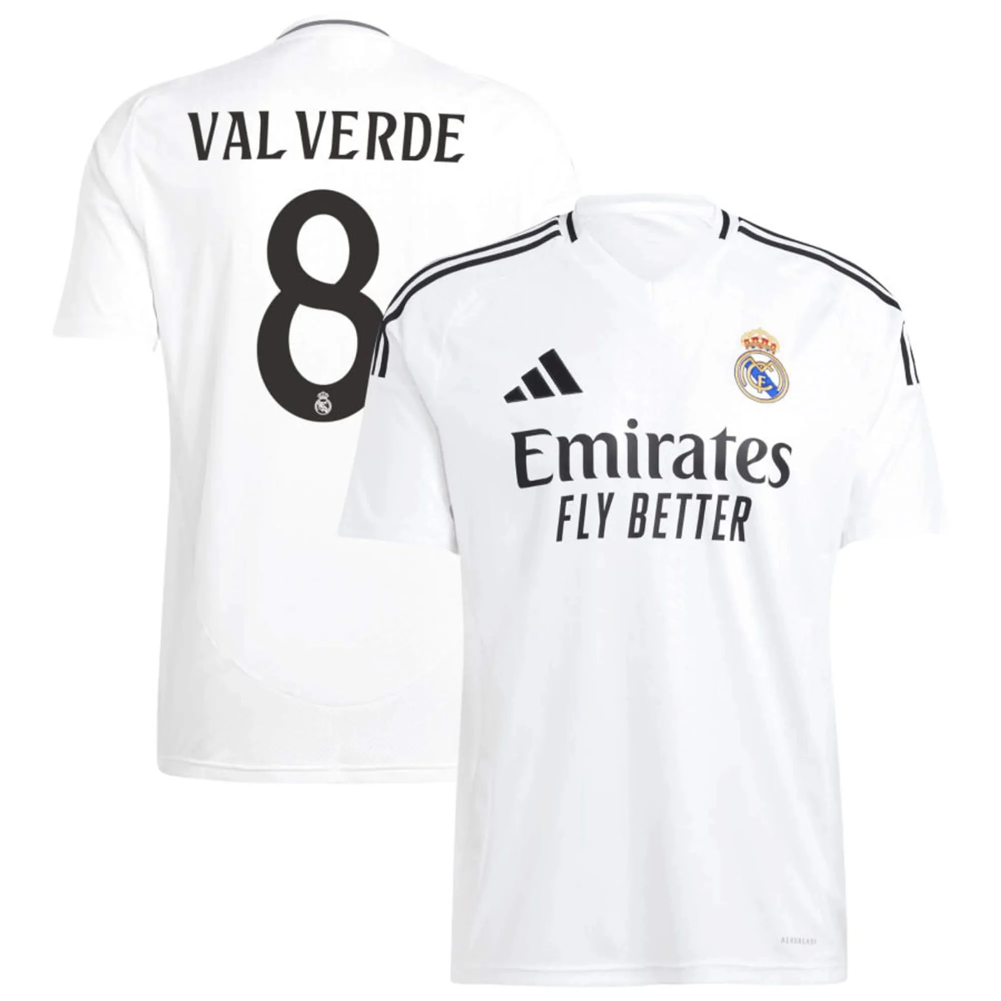 adidas 2024-25 Real Madrid Youth Stadium Home Jersey - Image 12
