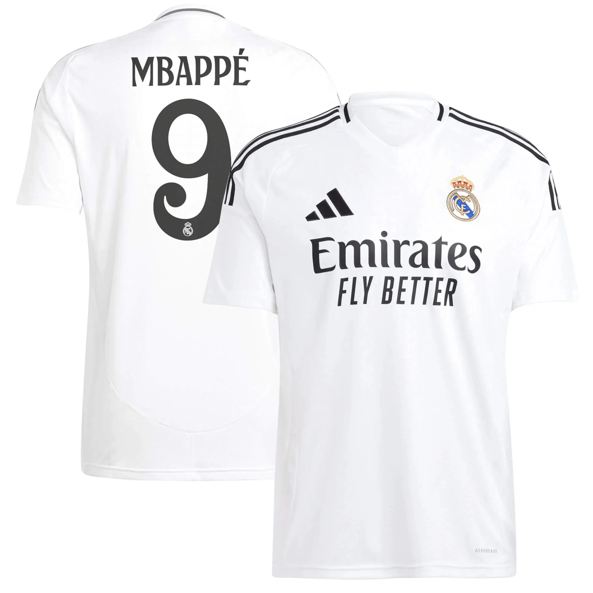 adidas 2024-25 Real Madrid Men's Stadium Home Jersey - Image 13