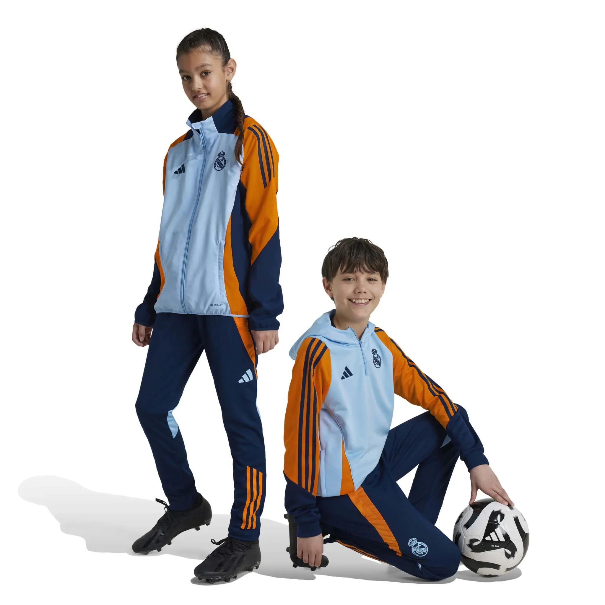 adidas 2024-25 Real Madrid Youth Training Pants - Image 2