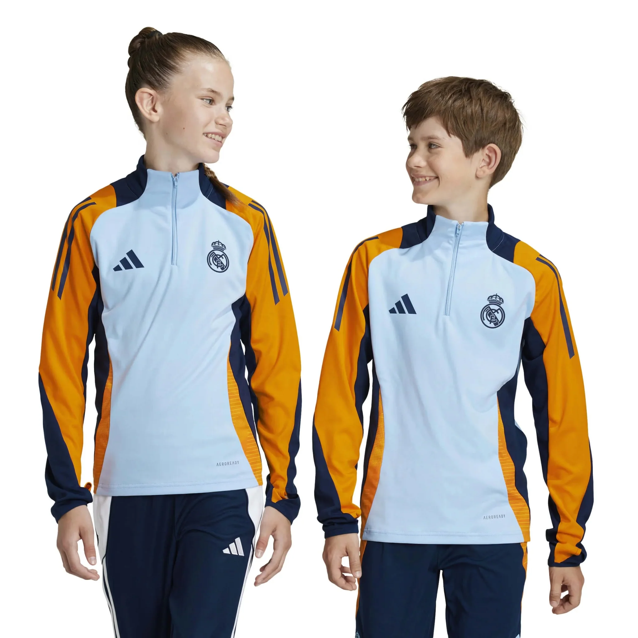 adidas 2024-25 Real Madrid Youth Training Top - Image 3