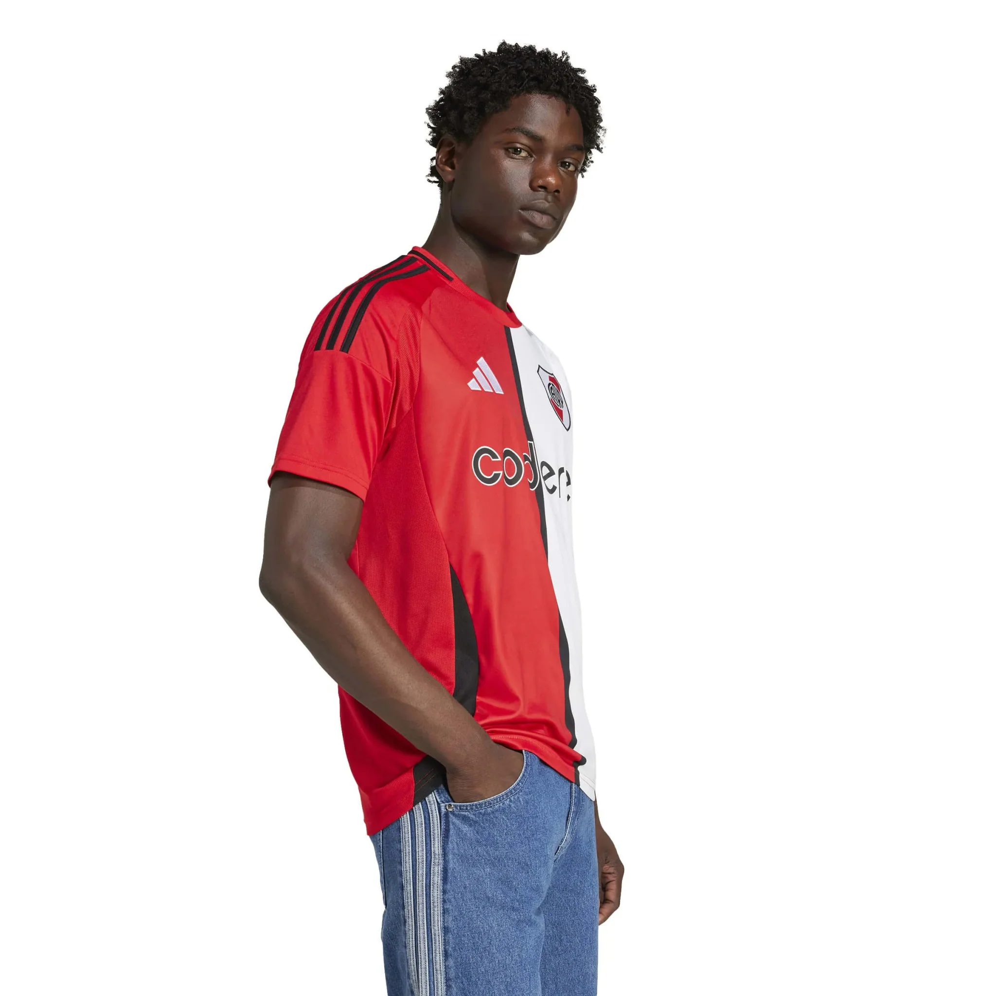 adidas 2025 River Plate Men's Stadium Third Soccer Jersey - Image 4