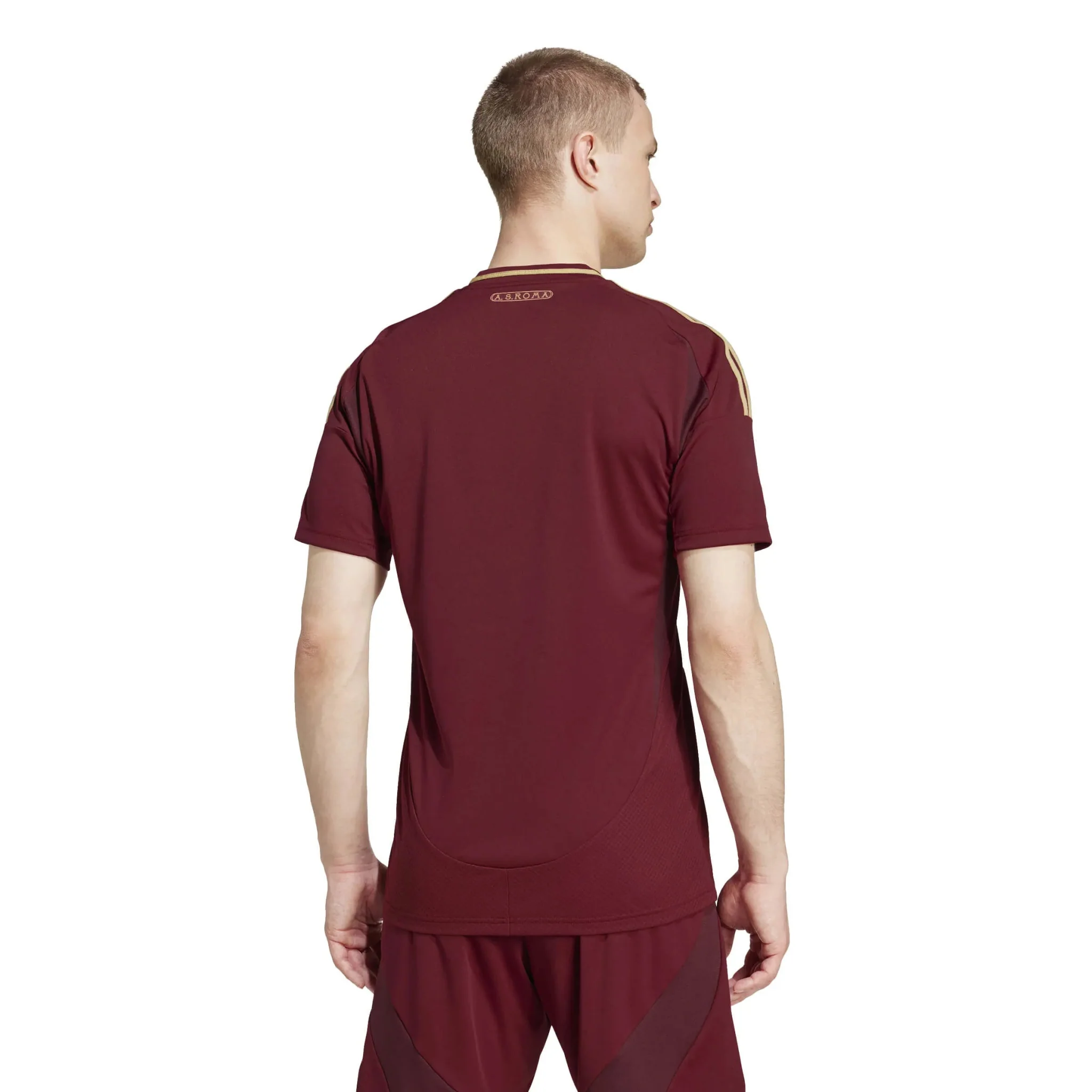 adidas 2024-25 Roma Men's Stadium Home Jersey - Image 5